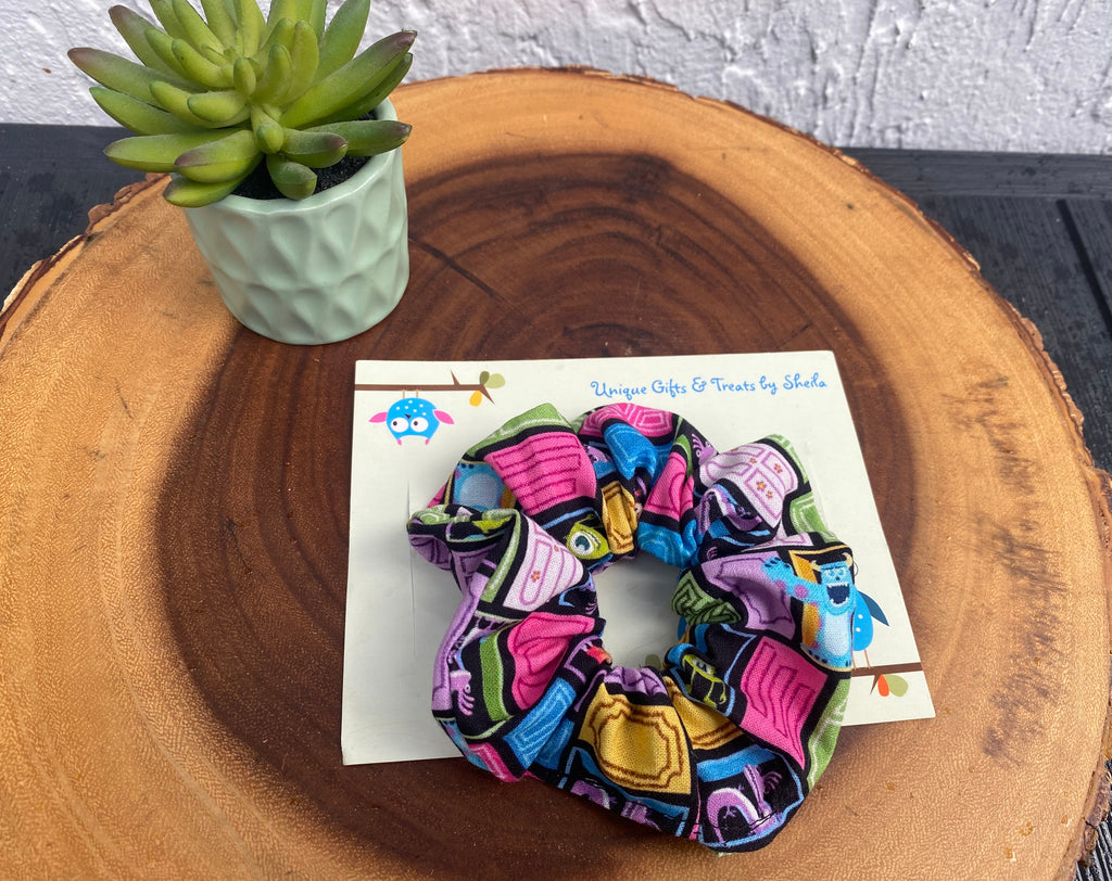 Monster Inc Doors Scrunchie