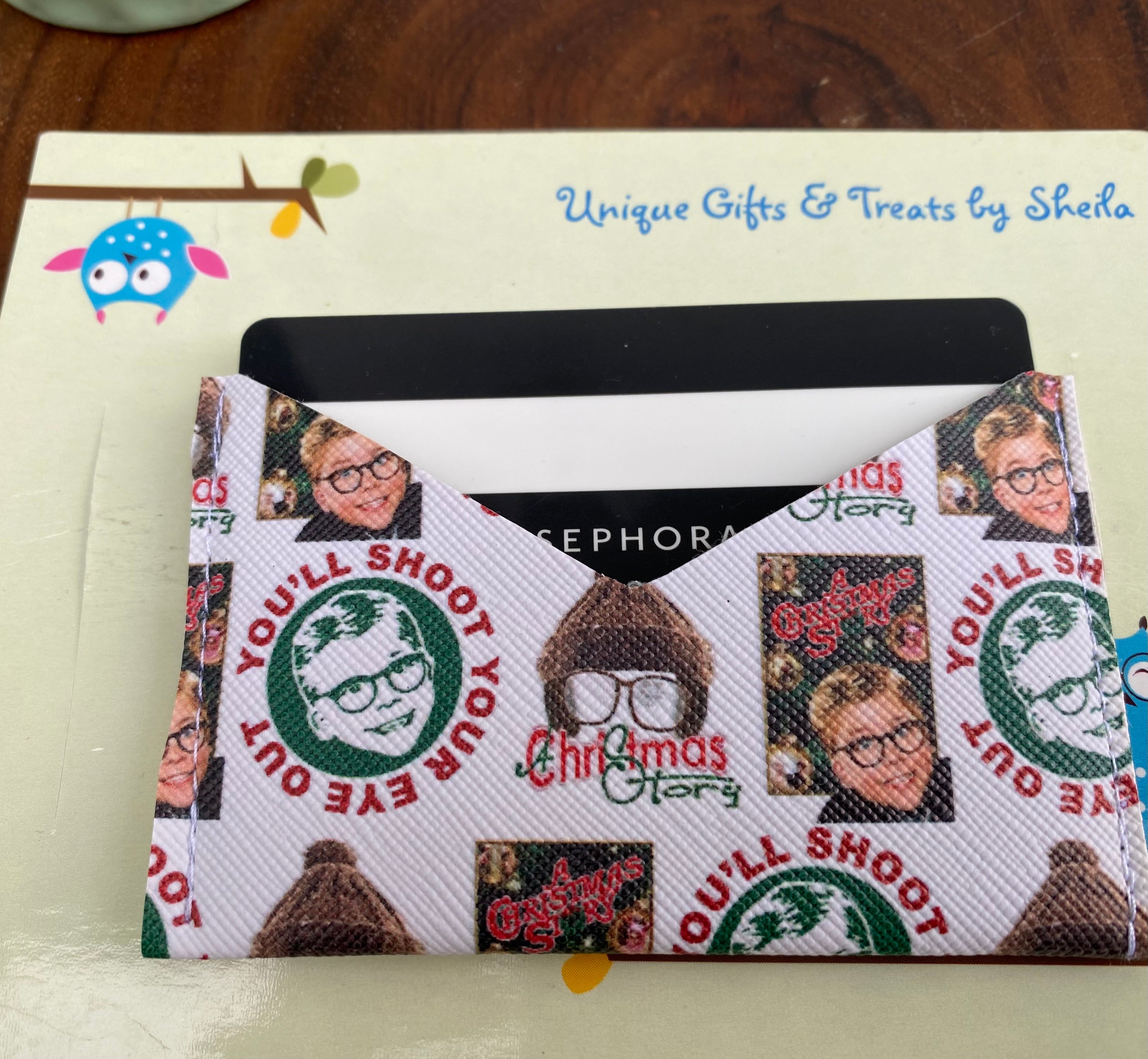 Christmas Movie Gift Card Holder