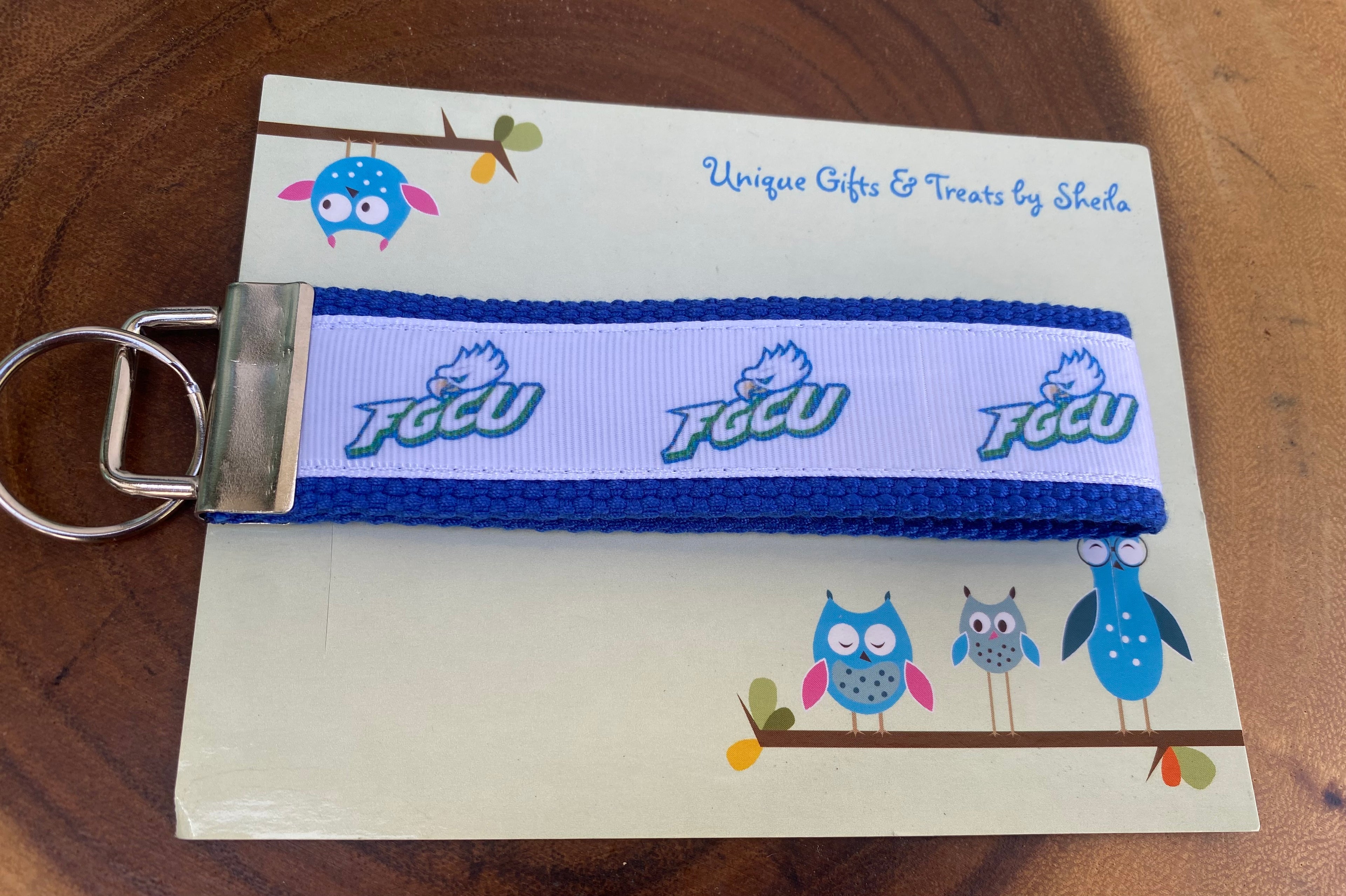 Florida College Keychain; Keyfob