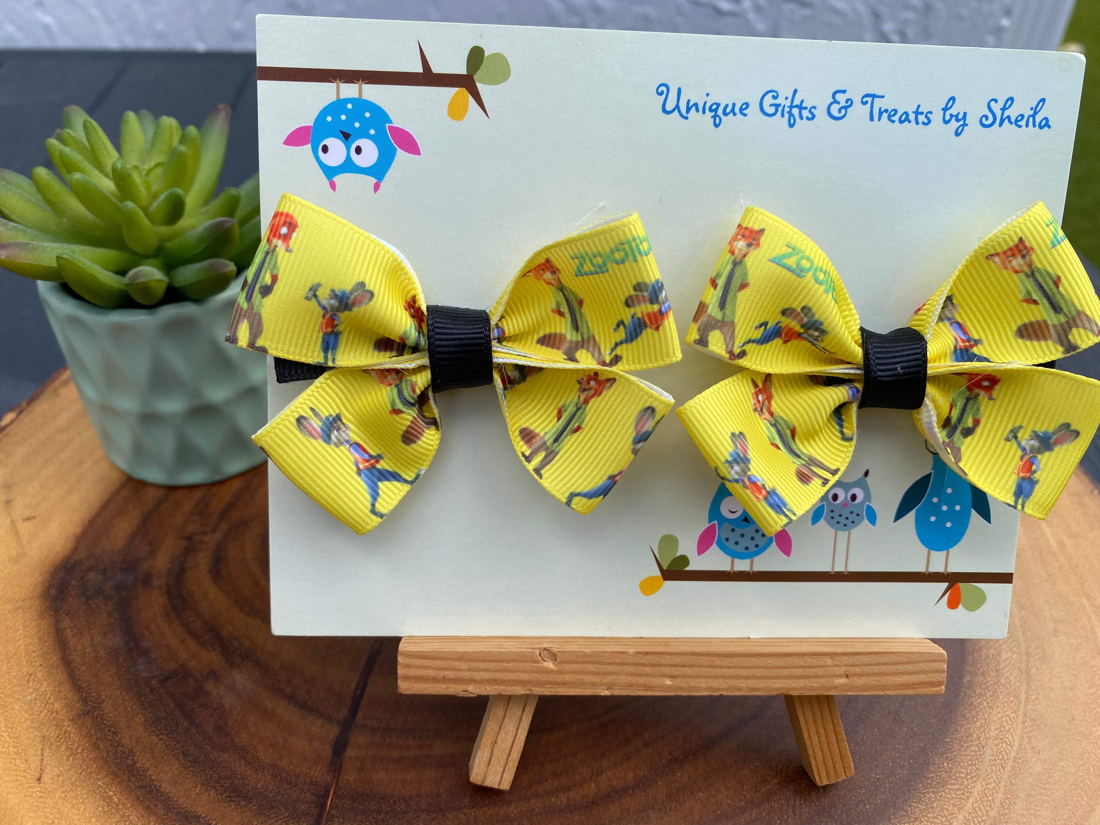 Zootopia; Nick and Judy Hairbows