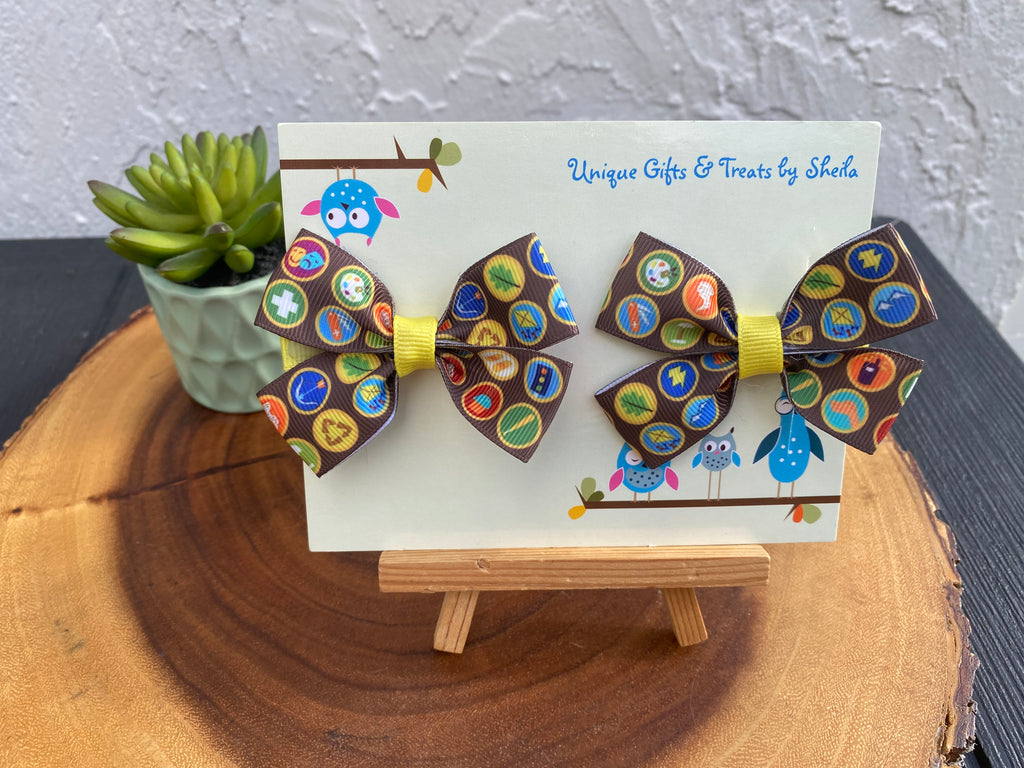 Disney Up; Wilderness Explorer Hairbows