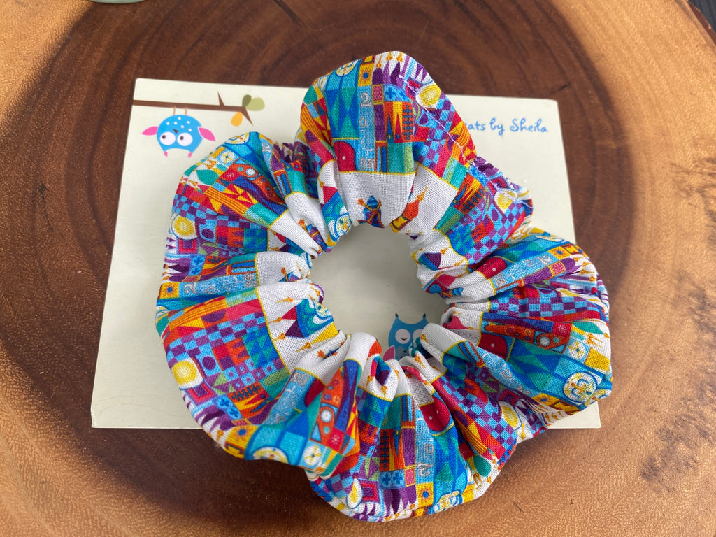 Small World Scrunchie
