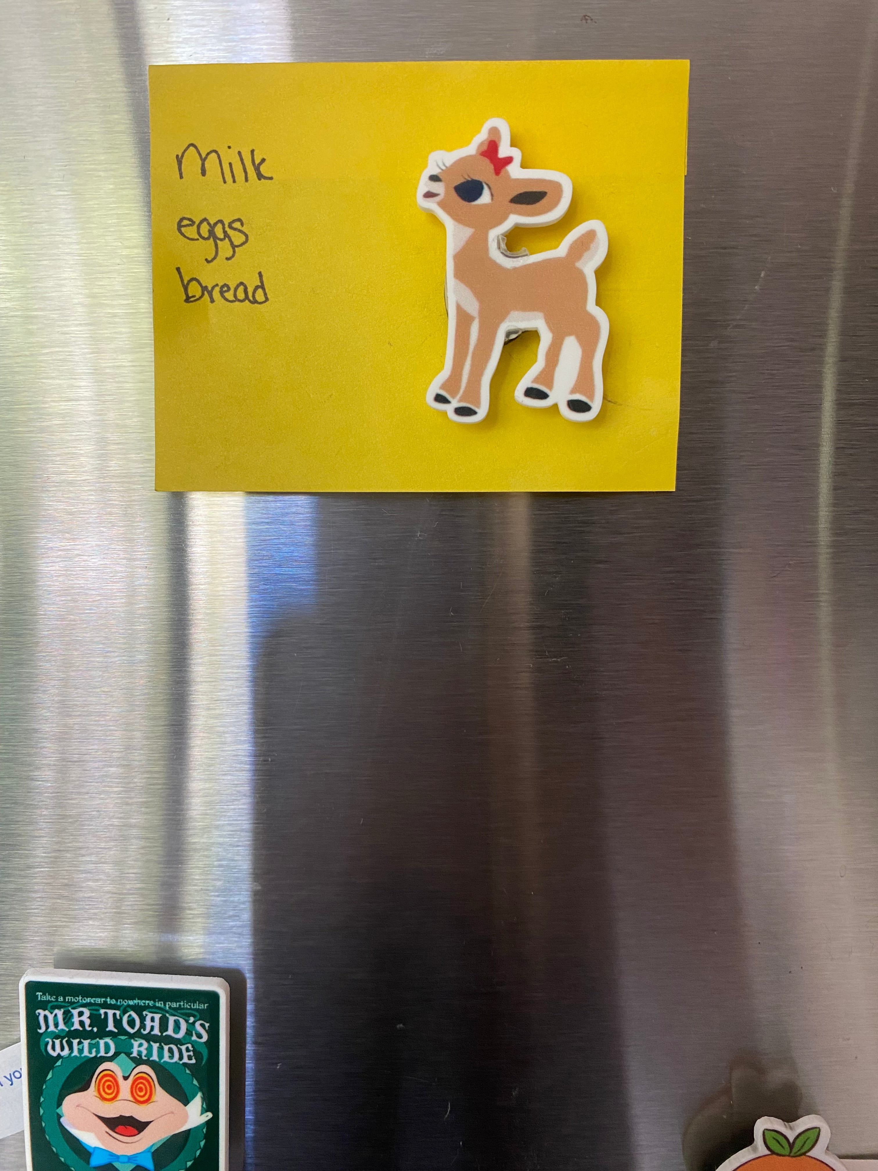 Christmas Magnets; Frosty Magnet; Rudolph Magnet
