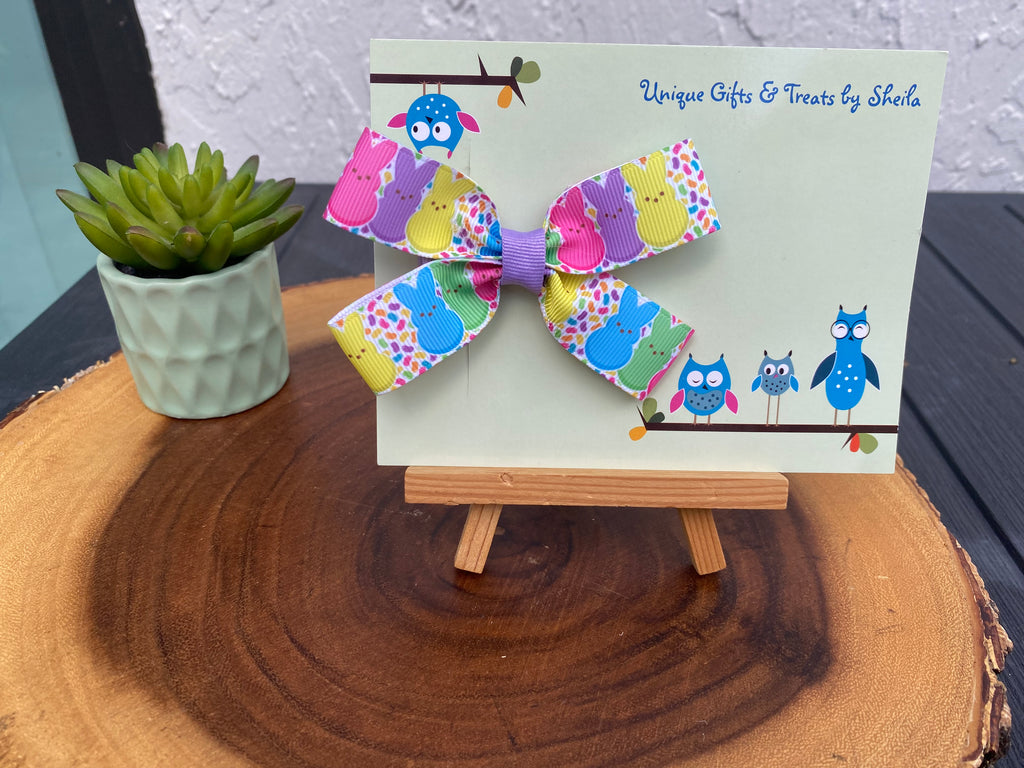 Easter Bunny; Peeps Hairbow