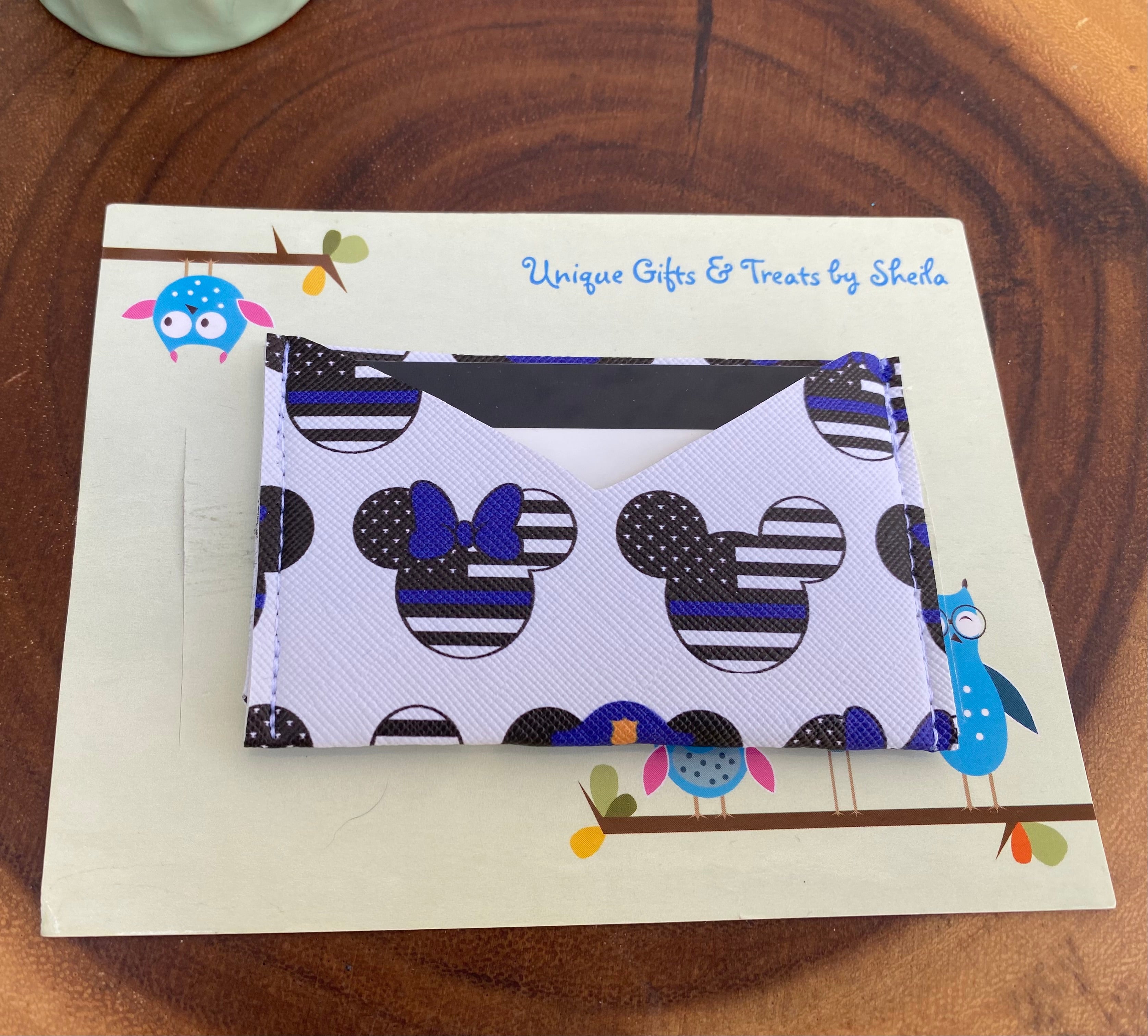 Police Officer Mickey Gift Card Holder