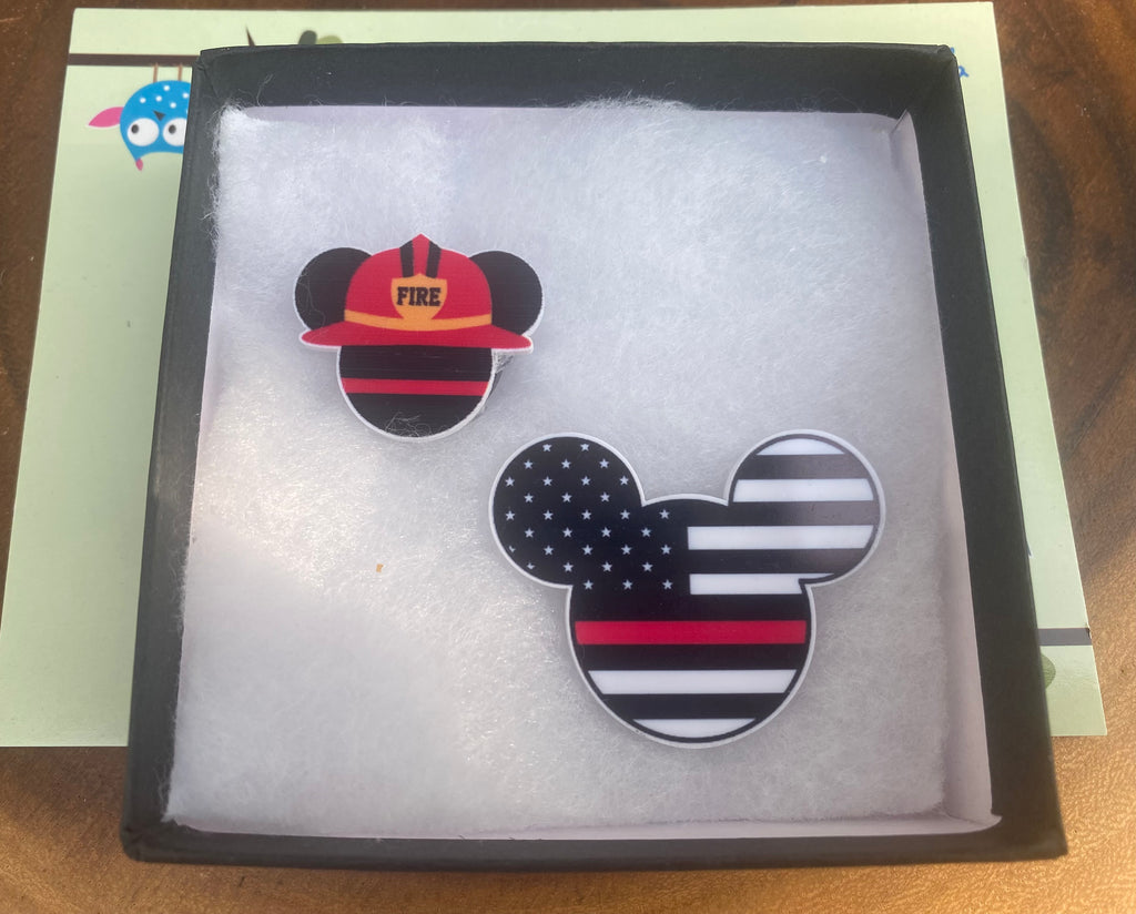 Mickey Firefighter Magnets