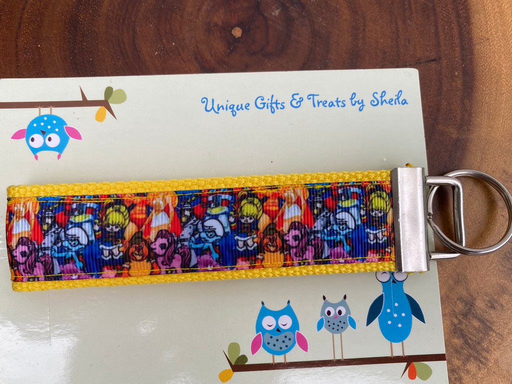 1980’s Cartoons; Toys Keychain; Keyfob