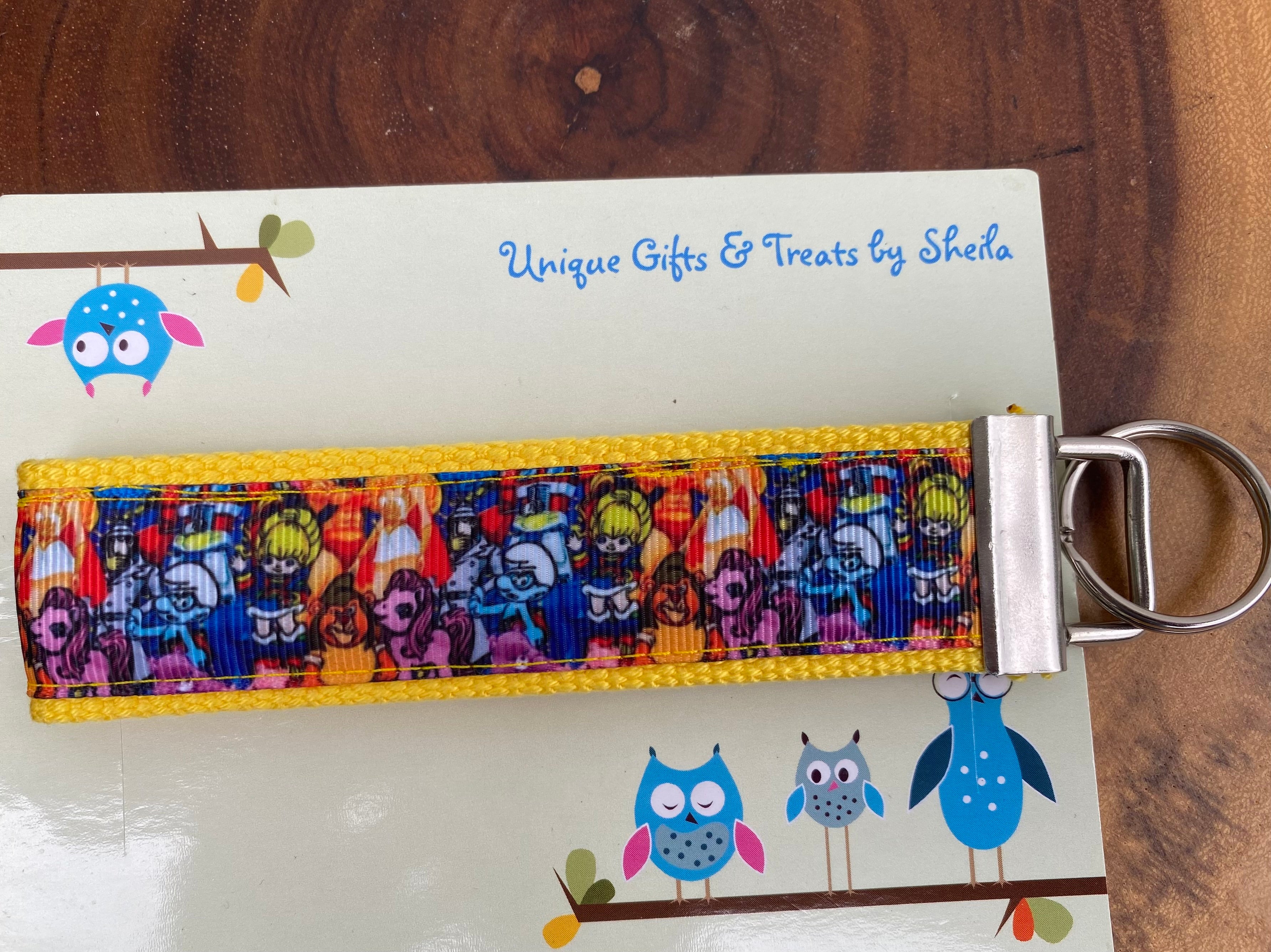 1980’s Cartoons; Toys Keychain; Keyfob