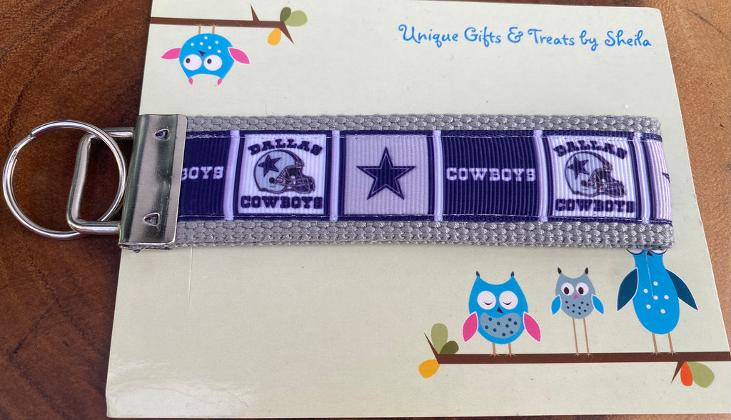 Football Keychain; Keyfob