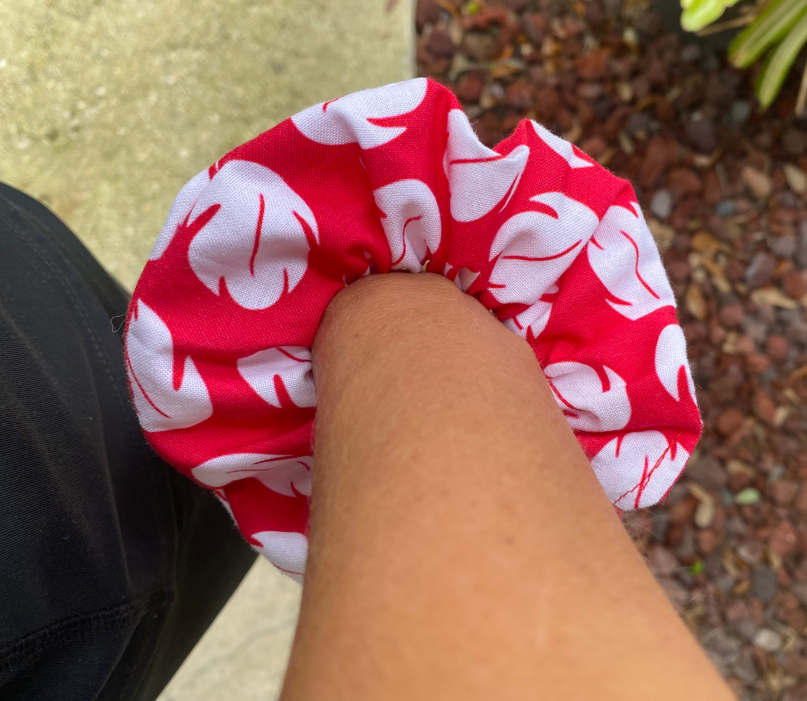 Lilo and Stitch; Hawaiian Dress Print Scrunchie