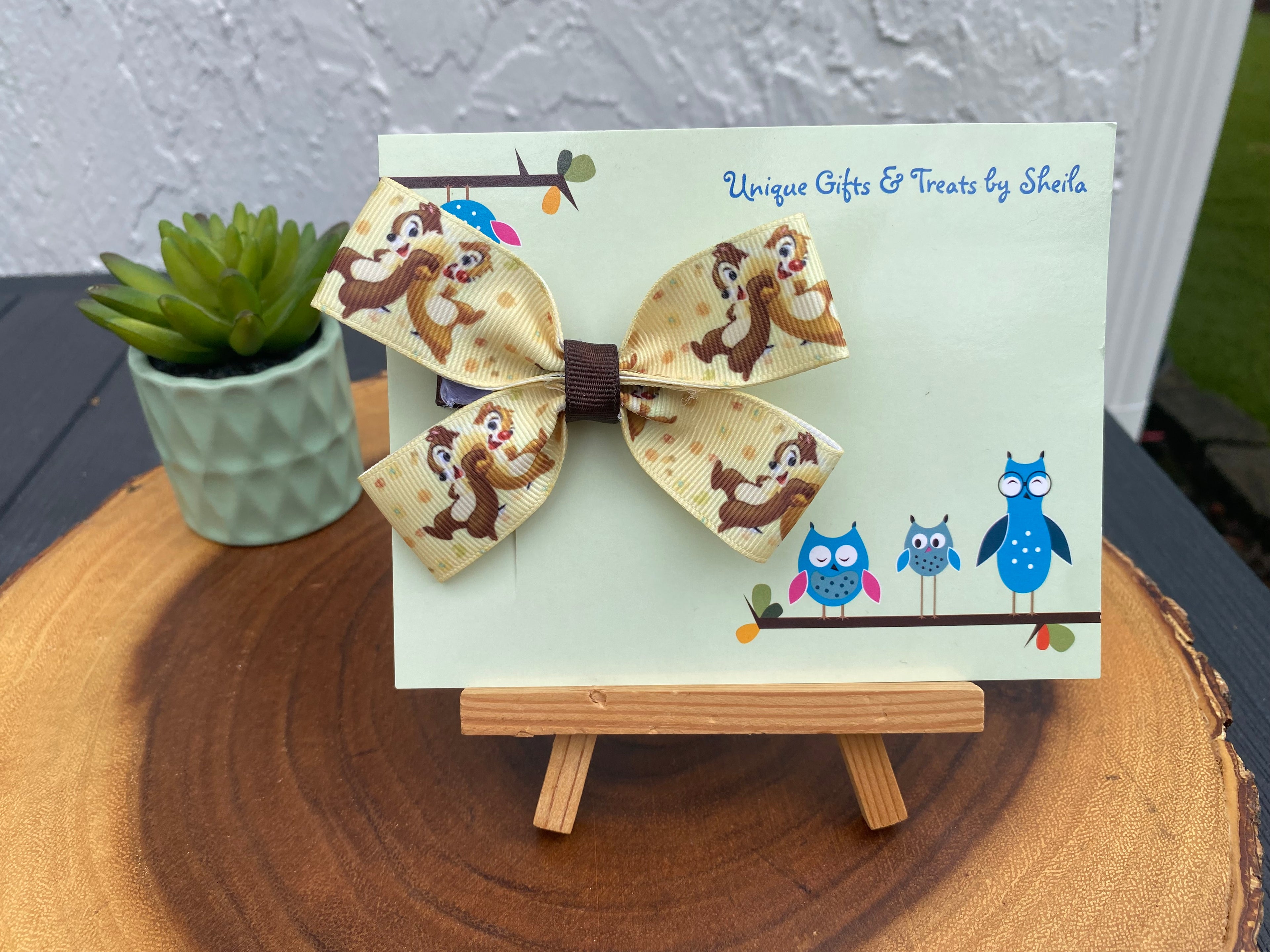 Disney Chip and Dale Hairbow