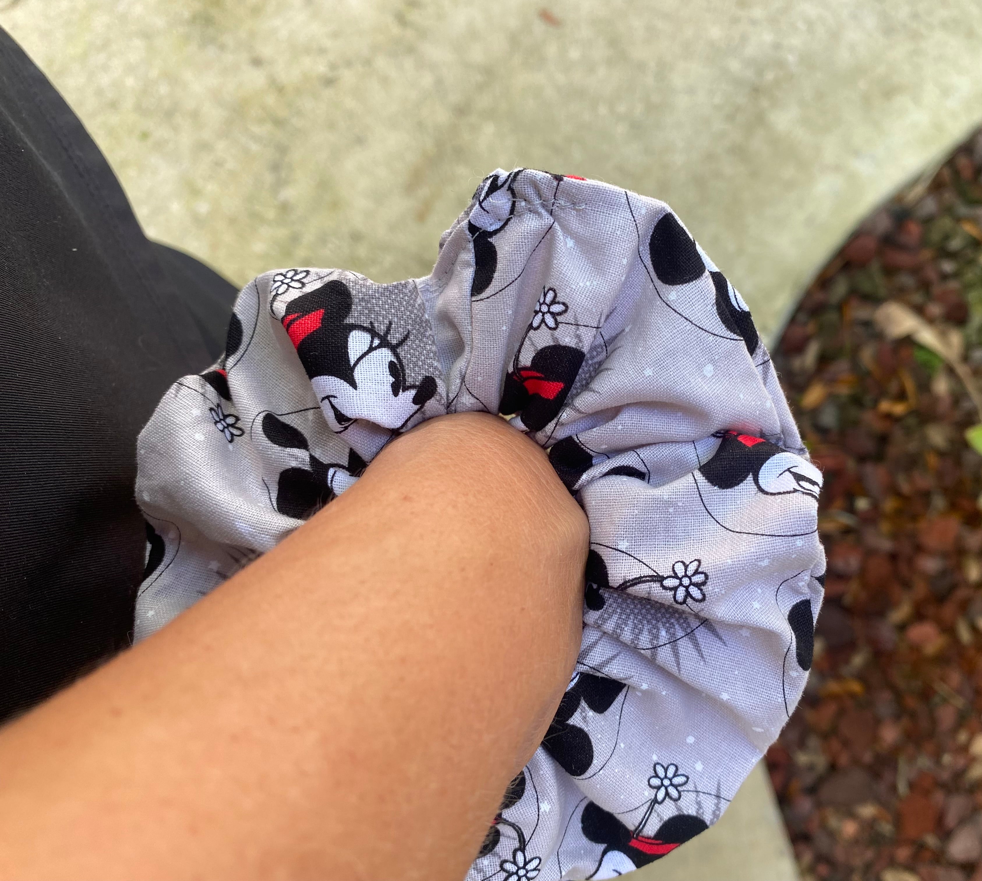 Mickey and Minnie Scrunchie
