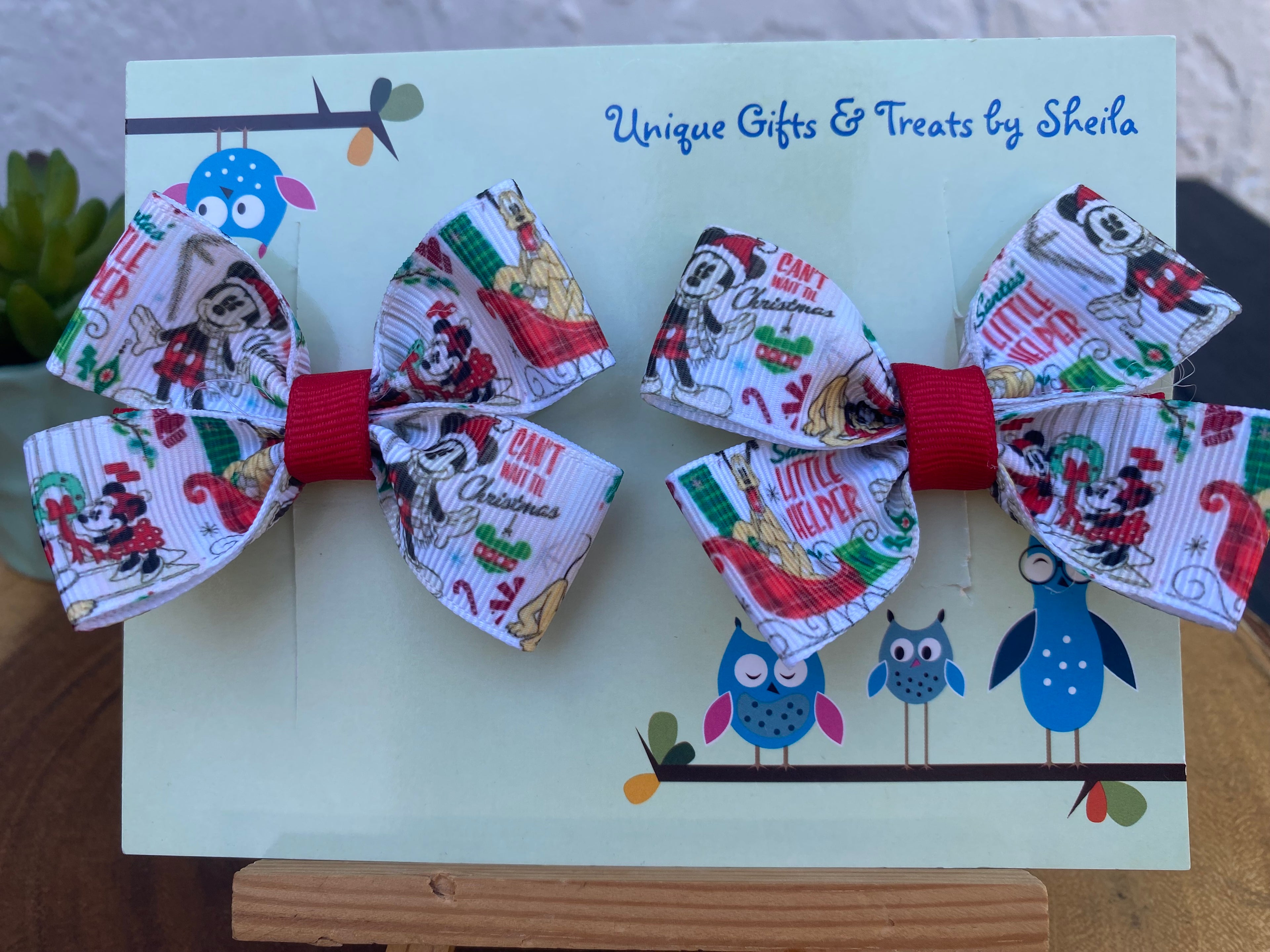 Disney Christmas Hairbows