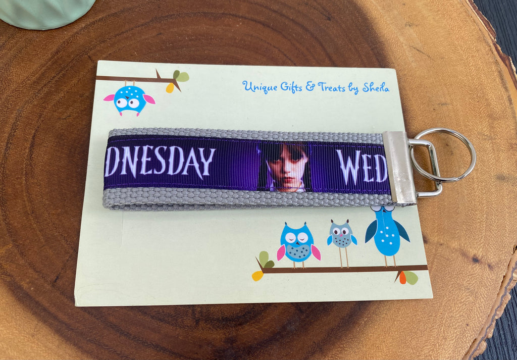 Wednesday Keychain; Keyfob