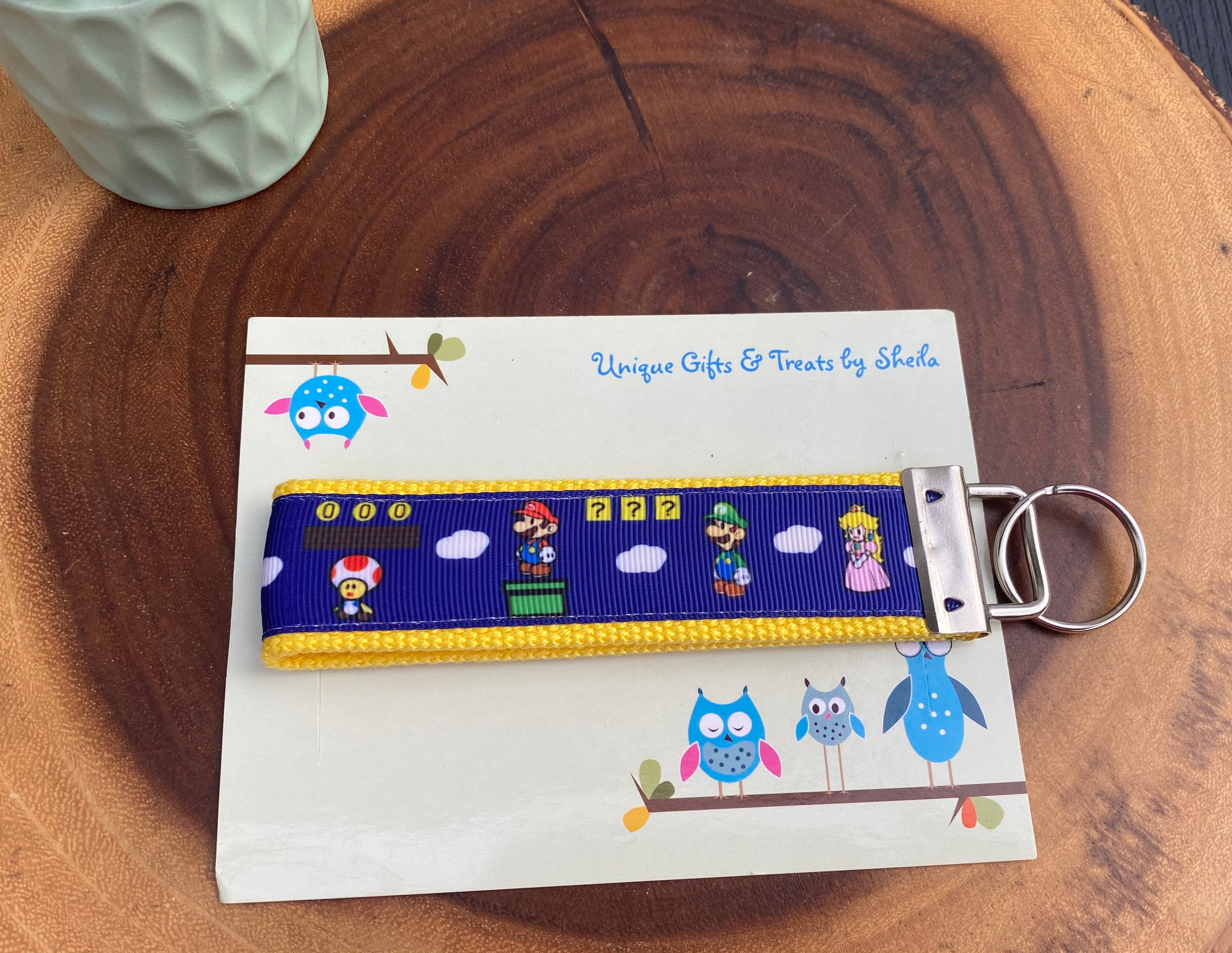 Video Game; Epic; Plumber Brothers Keychain; Keyfob