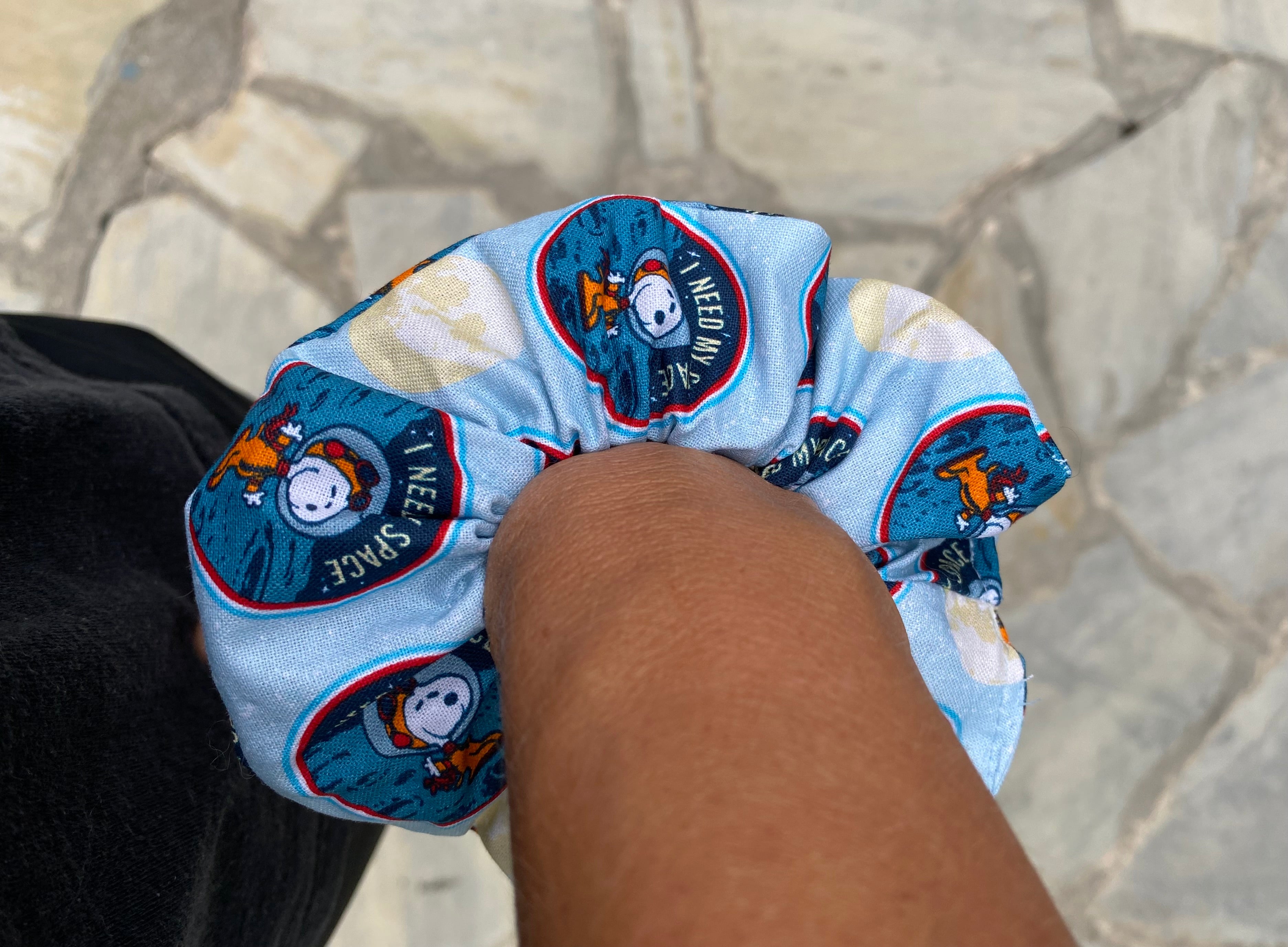 Snoopy; Space Scrunchie