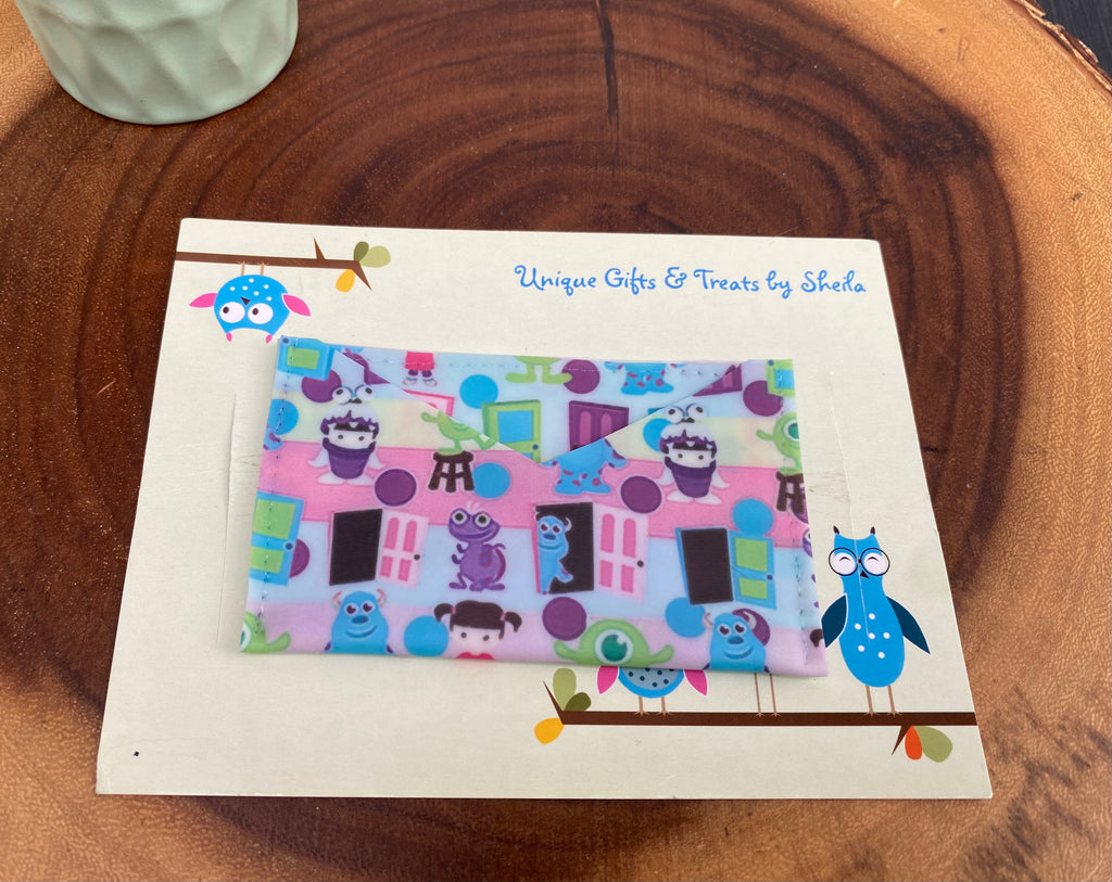 Monsters Inc Gift Card Holder