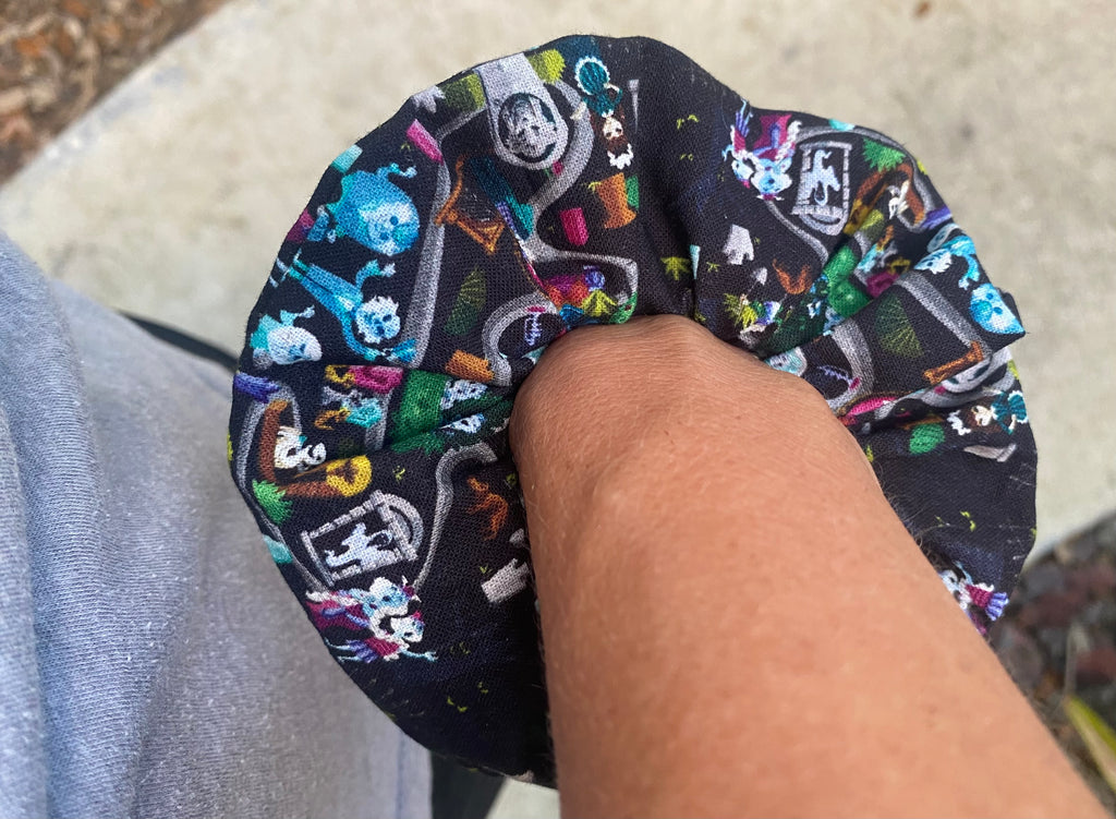 Dooney Inspired Haunted Mansion Scrunchie