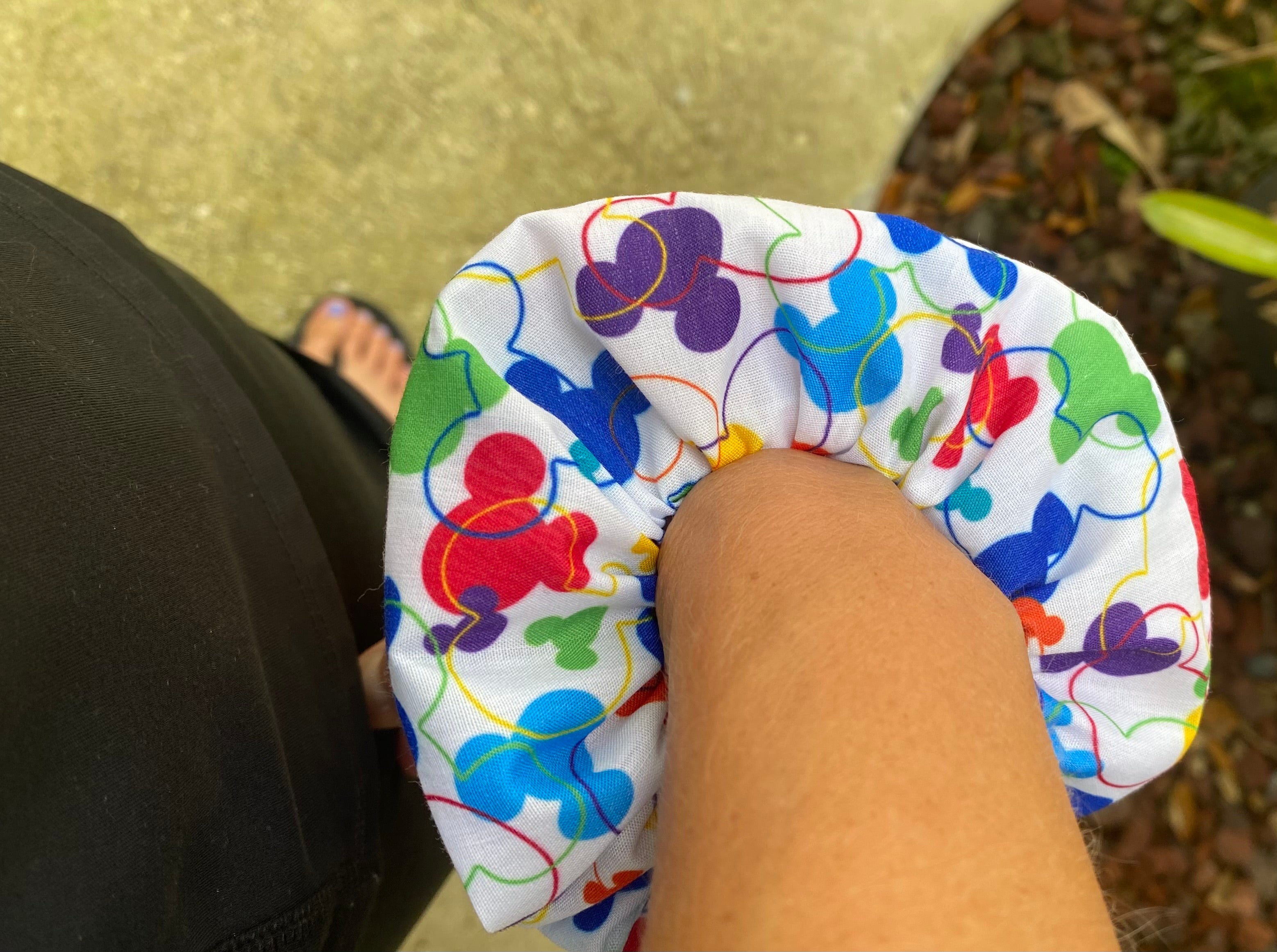 Colorful Mickey Scrunchie