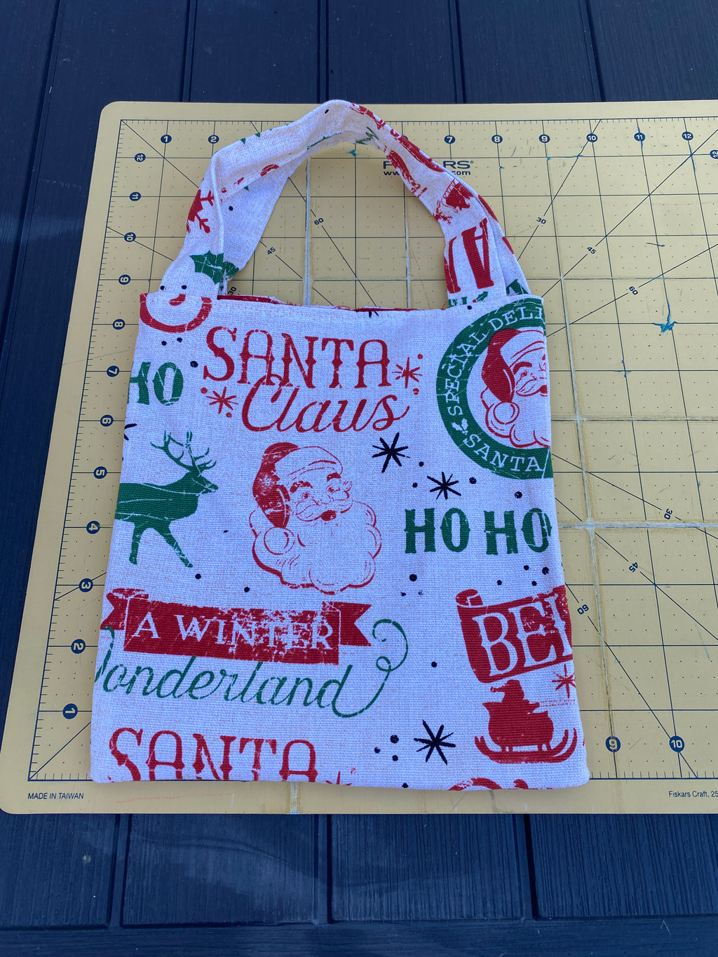 Christmas Gift Bag; Tote
