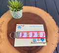 Strawberry Doll Keychain; Keyfob