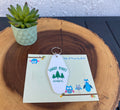 Shady Pines; Thank You For Being A Friend Motel Keychain