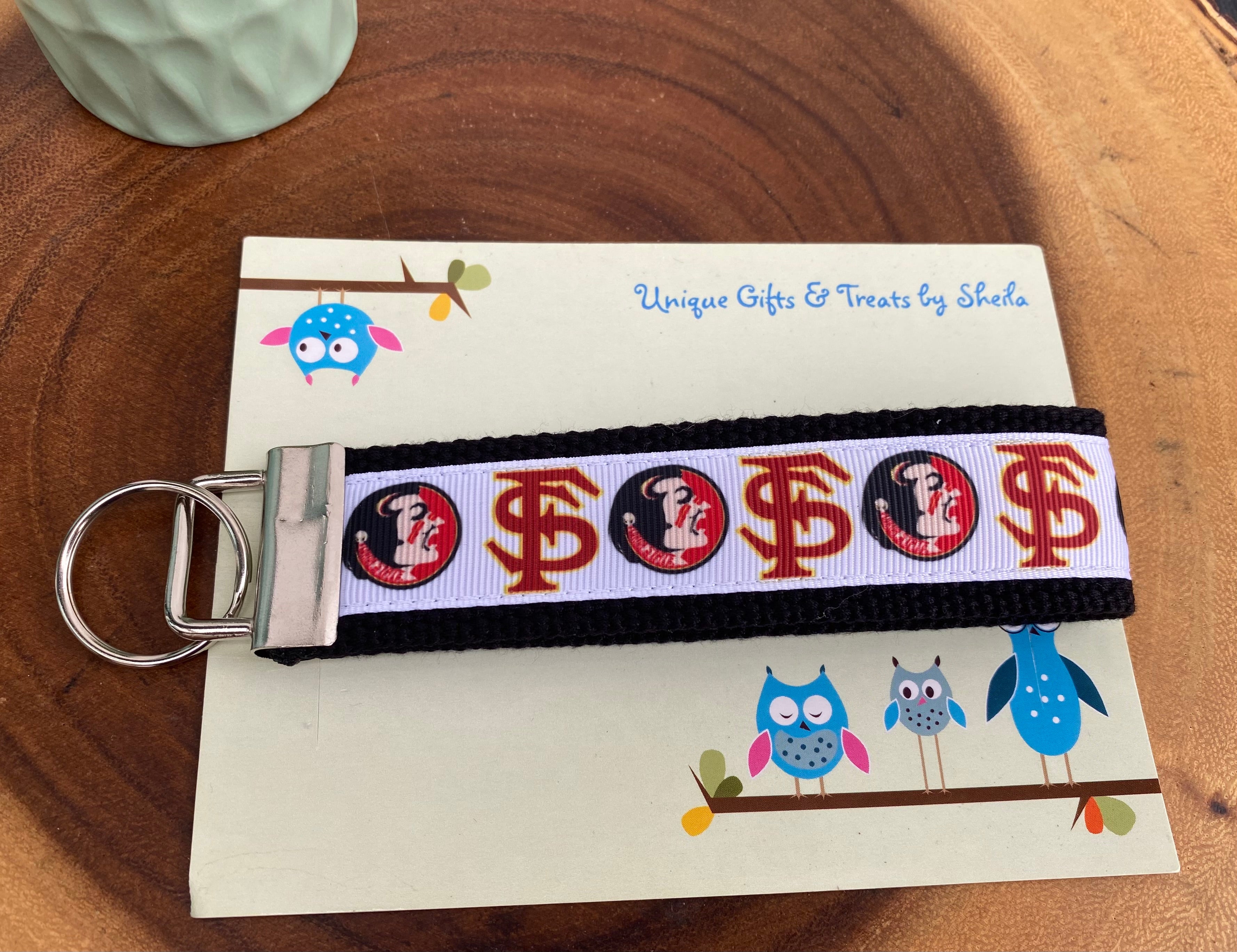 Florida College Keychain; Keyfob