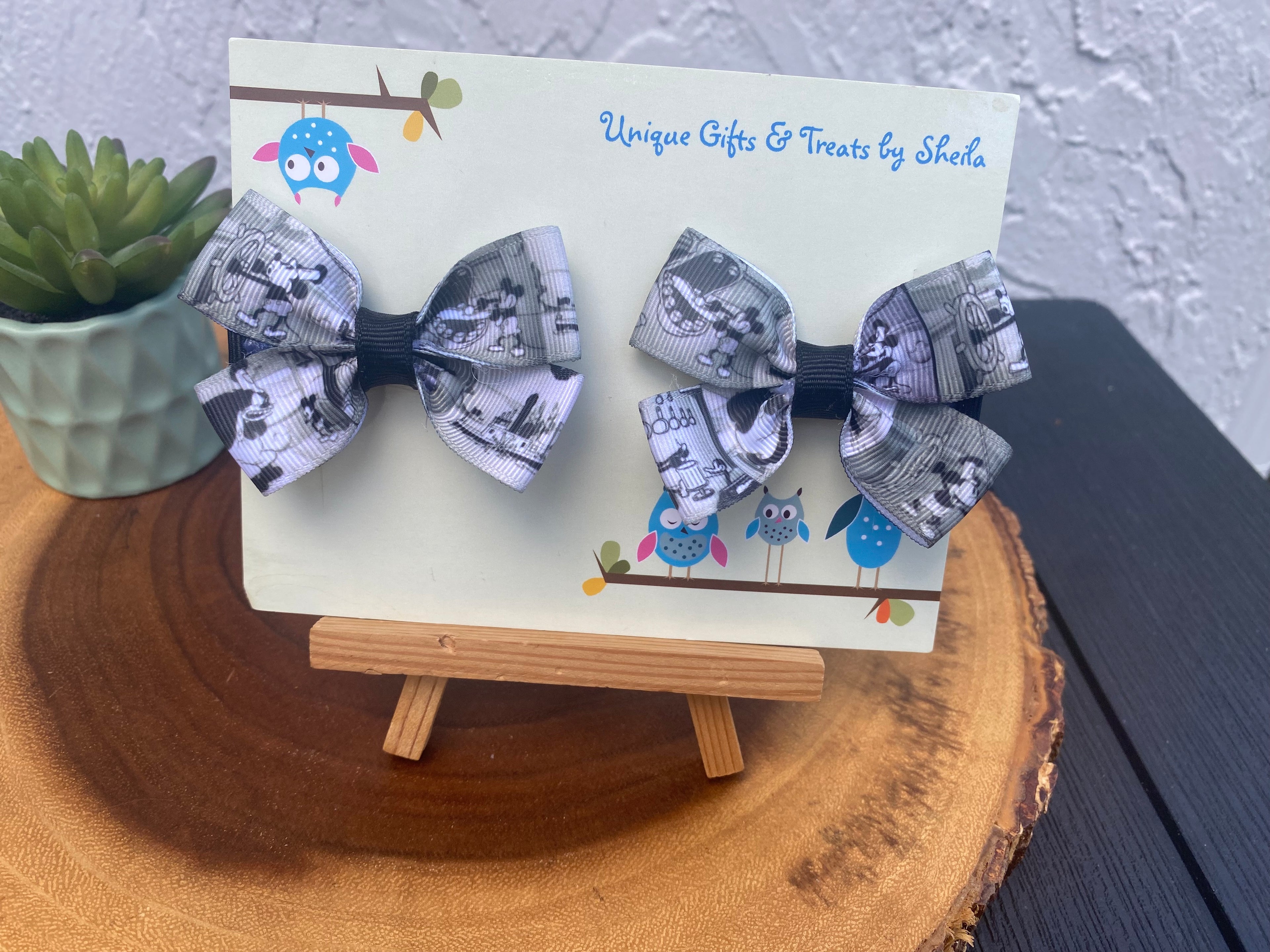 Steamboat Willie Hairbows
