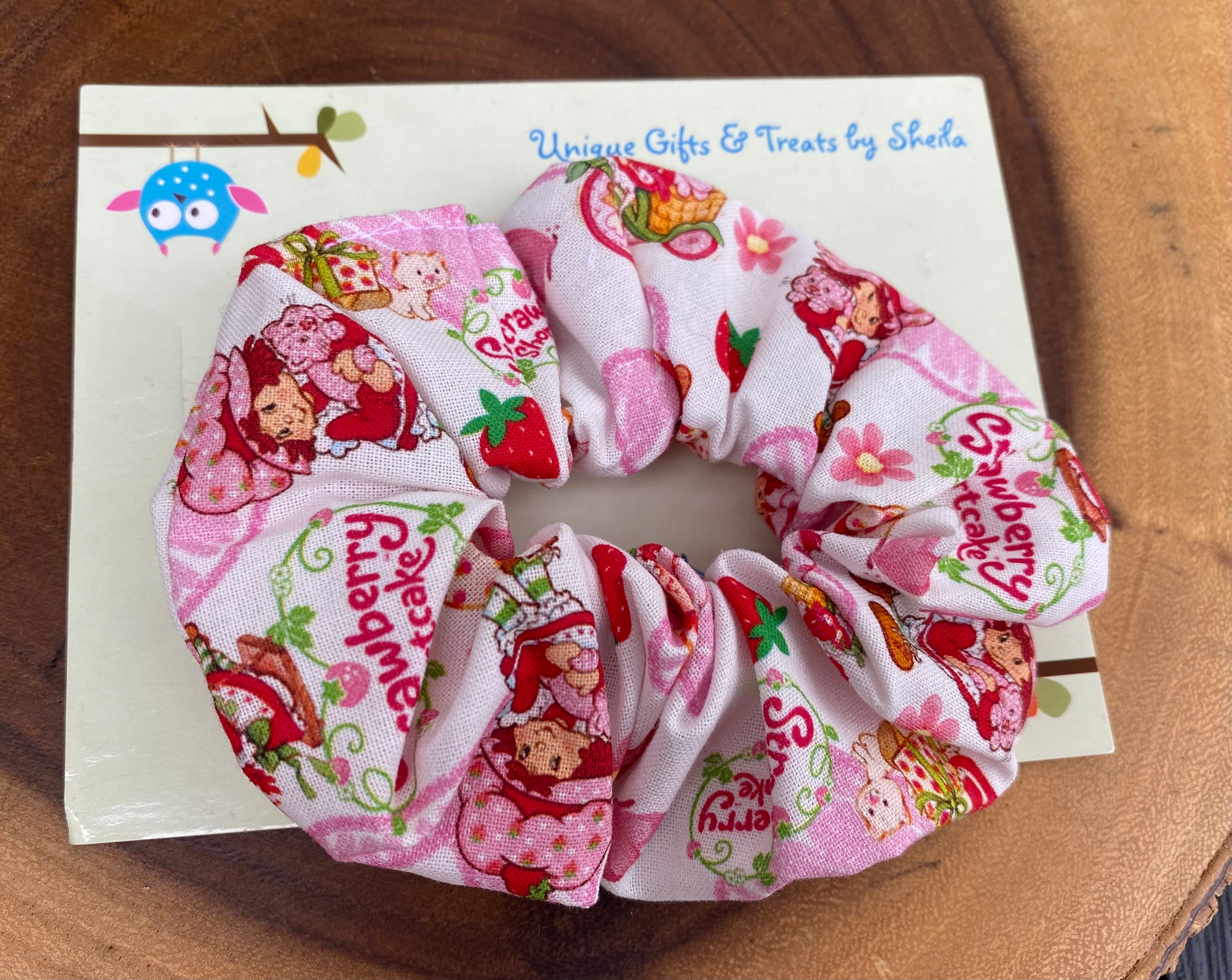 Strawberry Doll Scrunchie