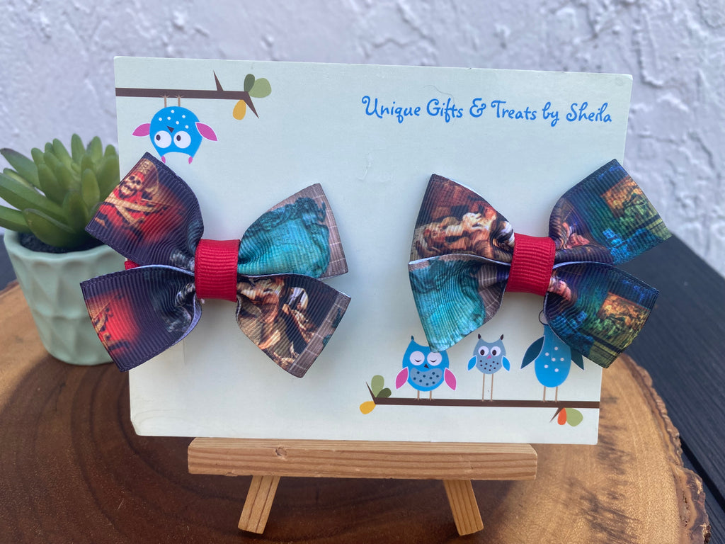 Pirates of Caribbean Hairbows