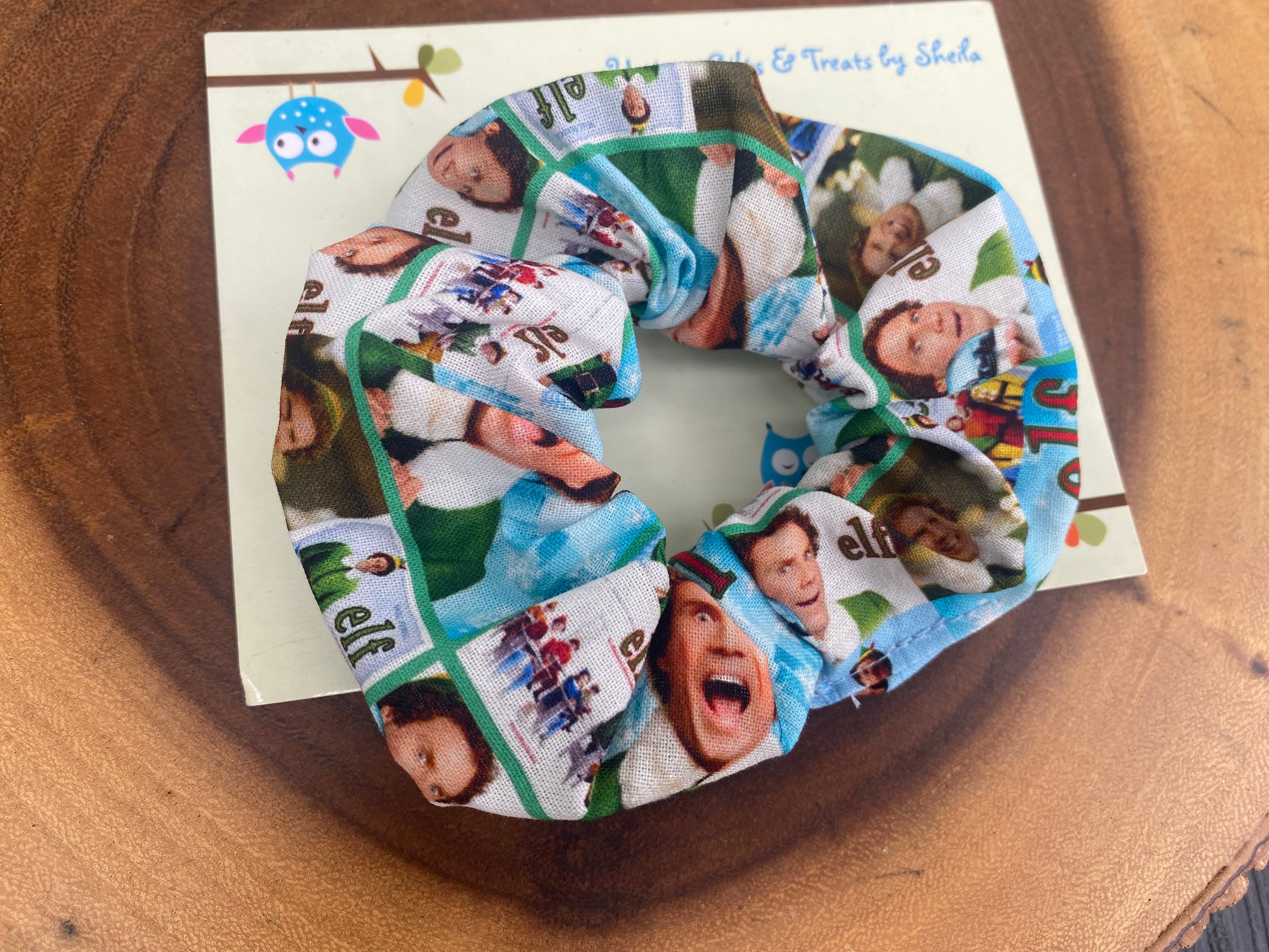 Elf Christmas Scrunchie