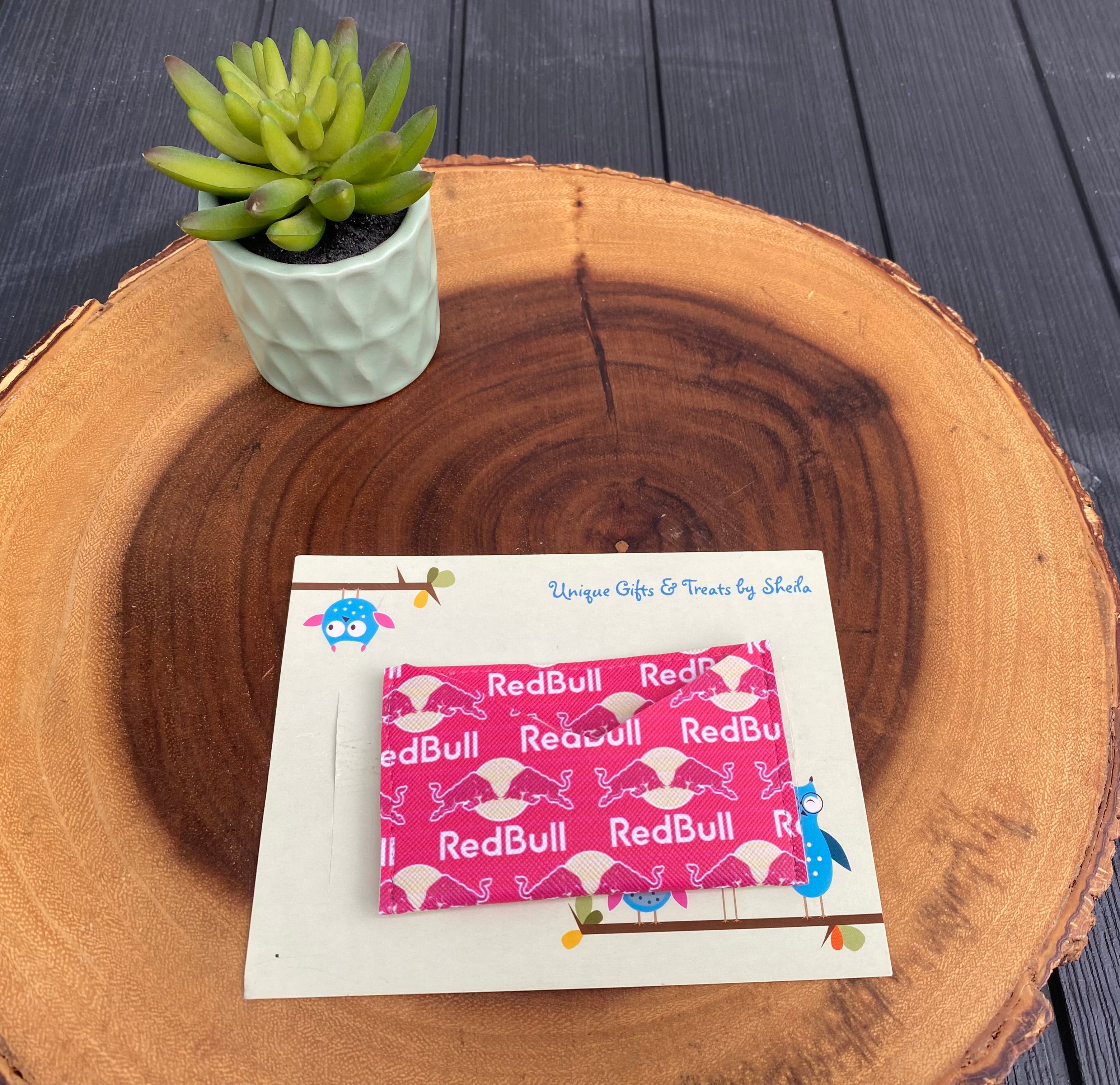 Energy Drink Gift Card Holder