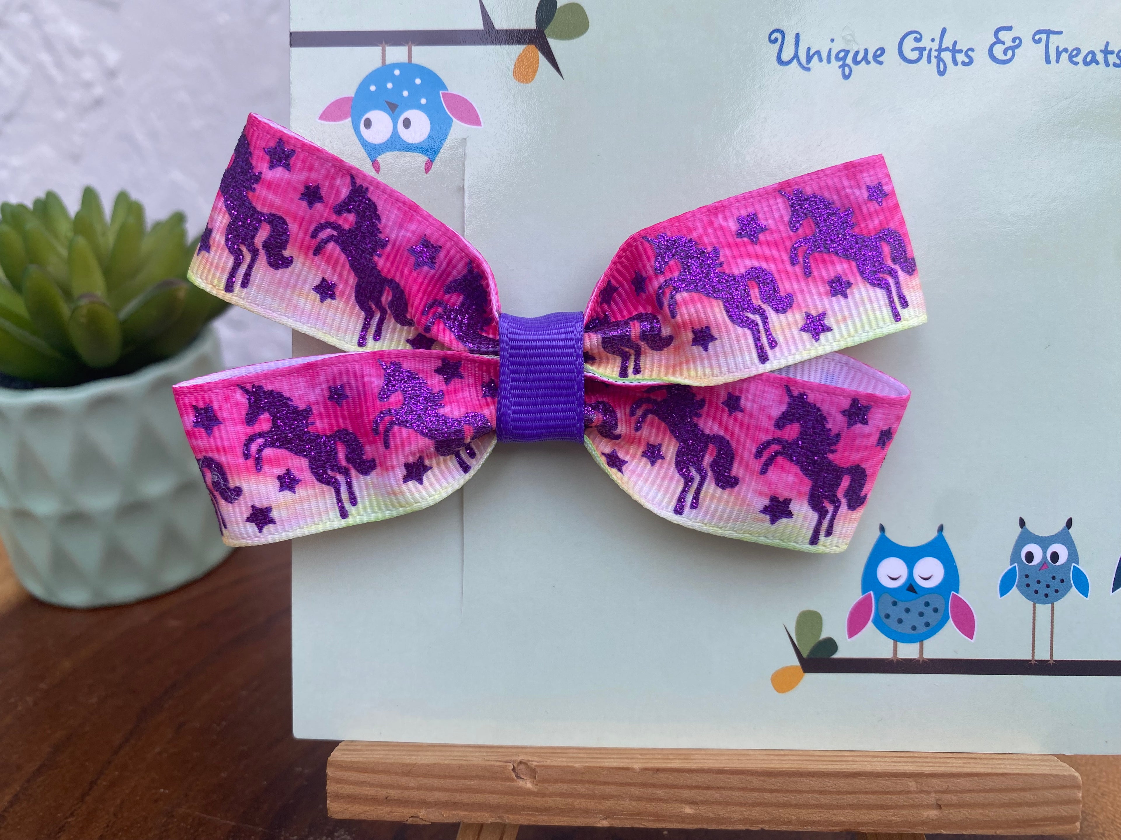 Unicorn Hairbow