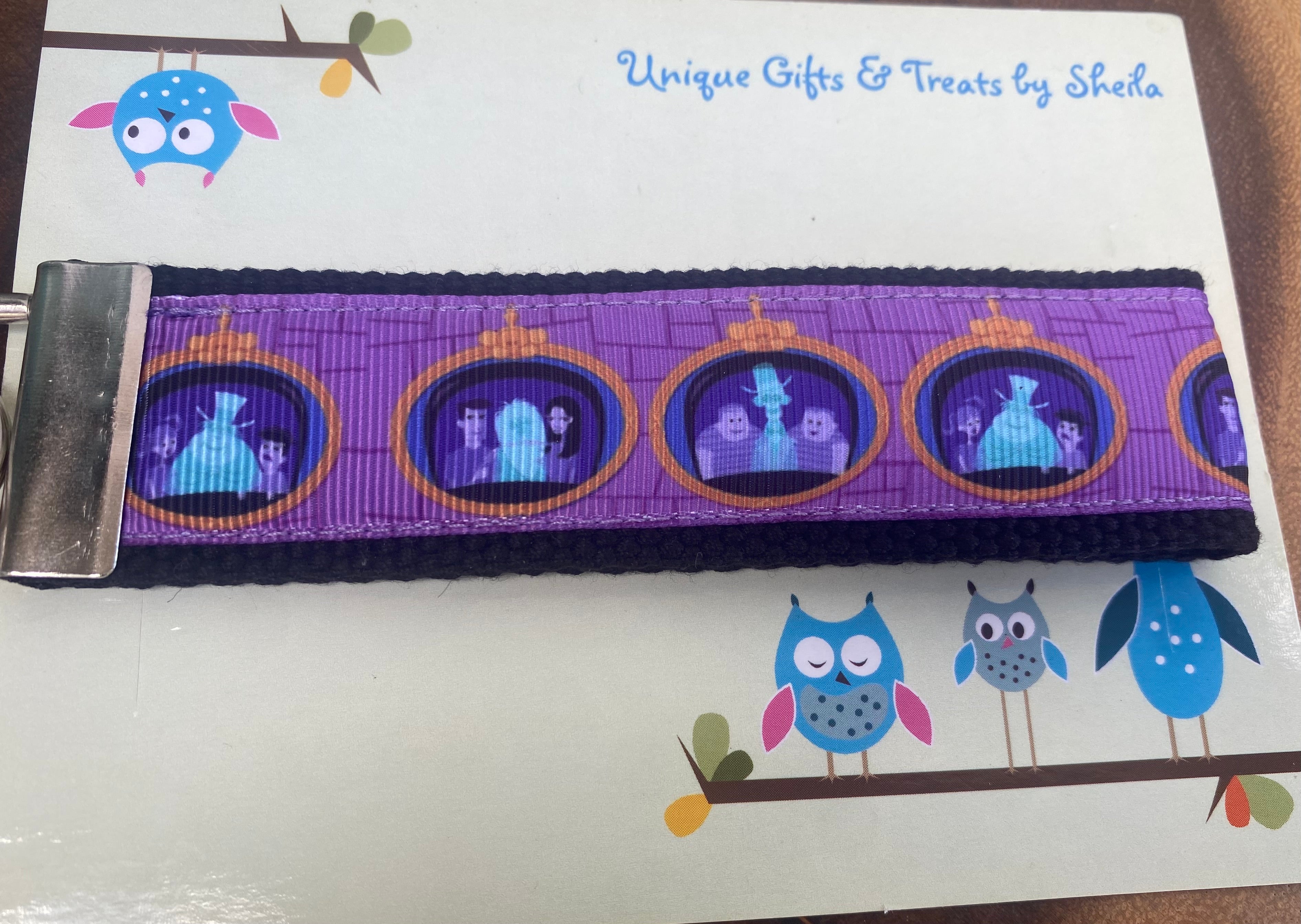 Disney Haunted Mansion Doombuggy Keychain; Keyfob
