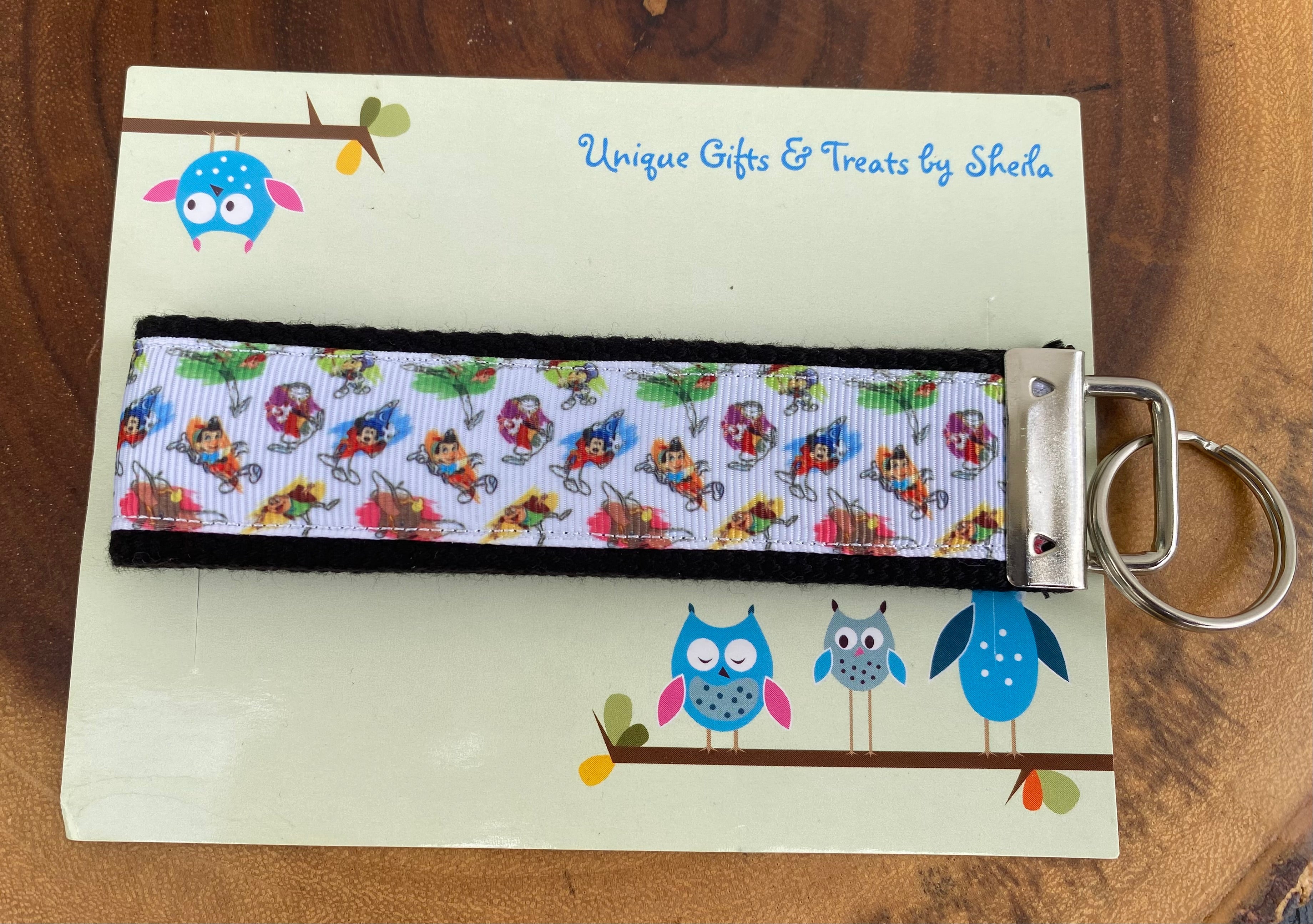 Disney Ink and Paint Keychain; Keyfob