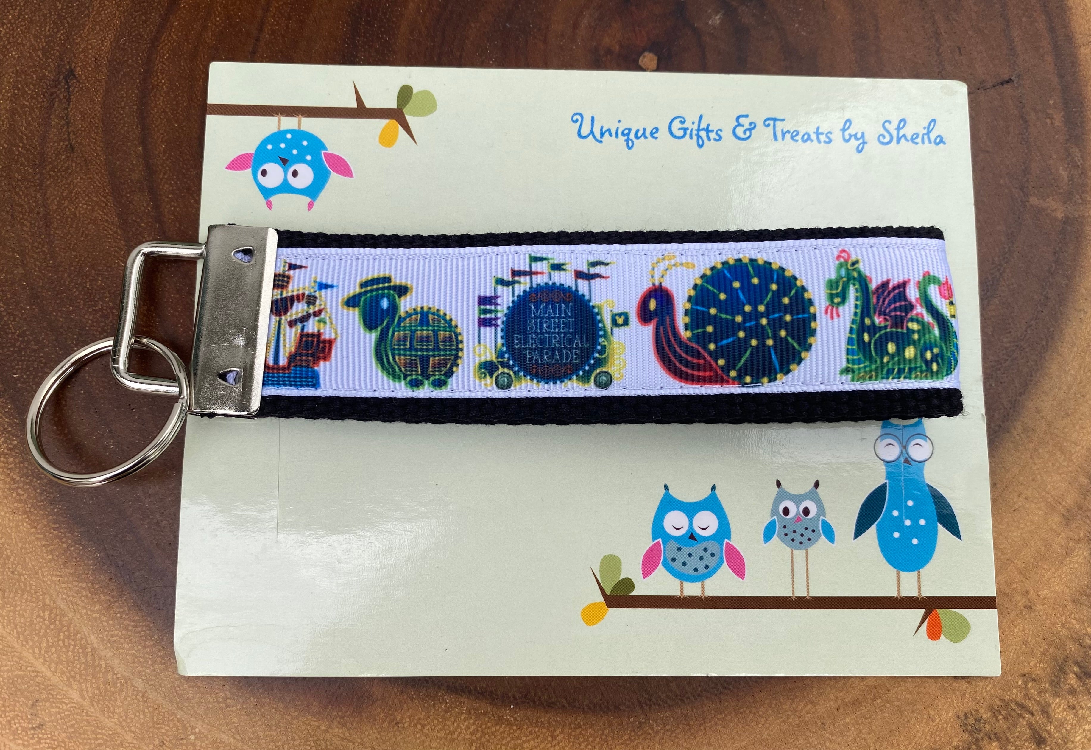 Disney Electrical Parade Keychain;Keyfob