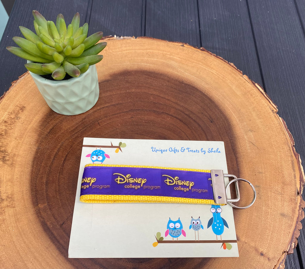 Disney College Program Keychain; Keyfob