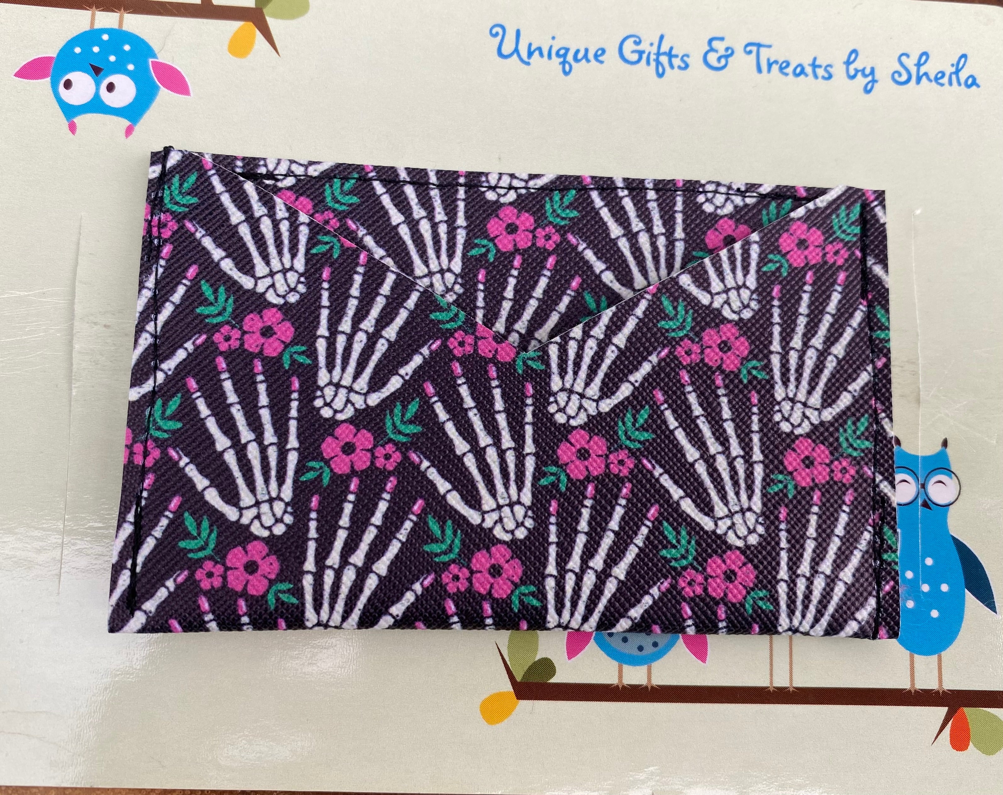 Skeleton Hand Gift Card Holder