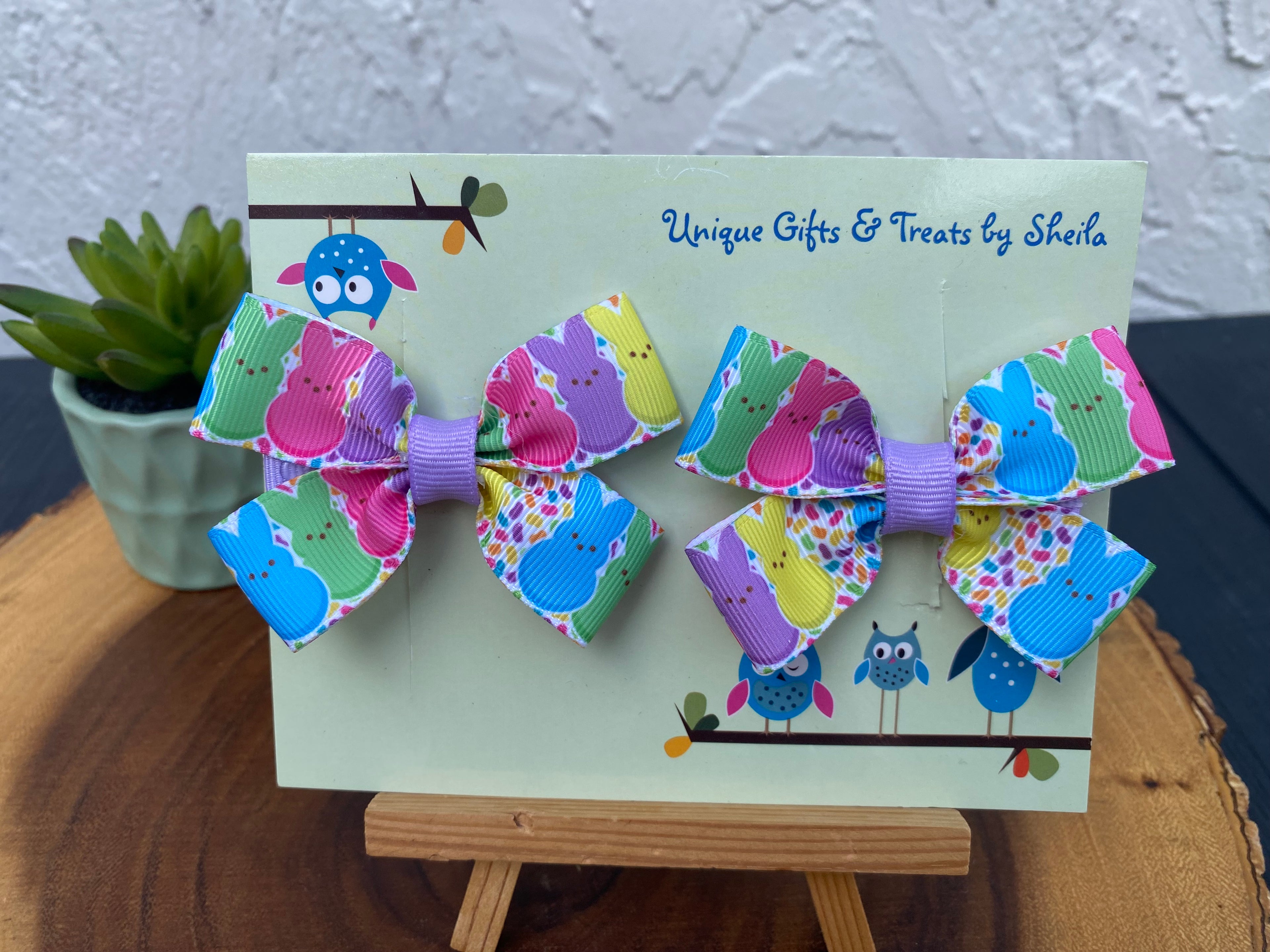 Easter Bunny; Peeps Hairbows