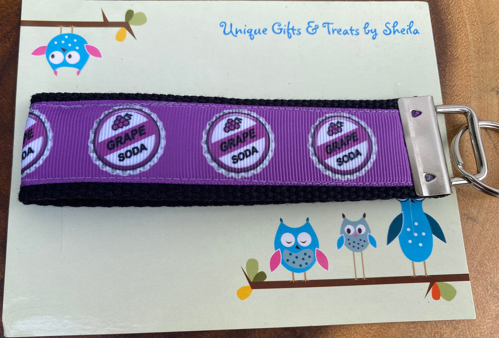 Disney Up Grape Soda Bottle Cap Keychain; Keyfob