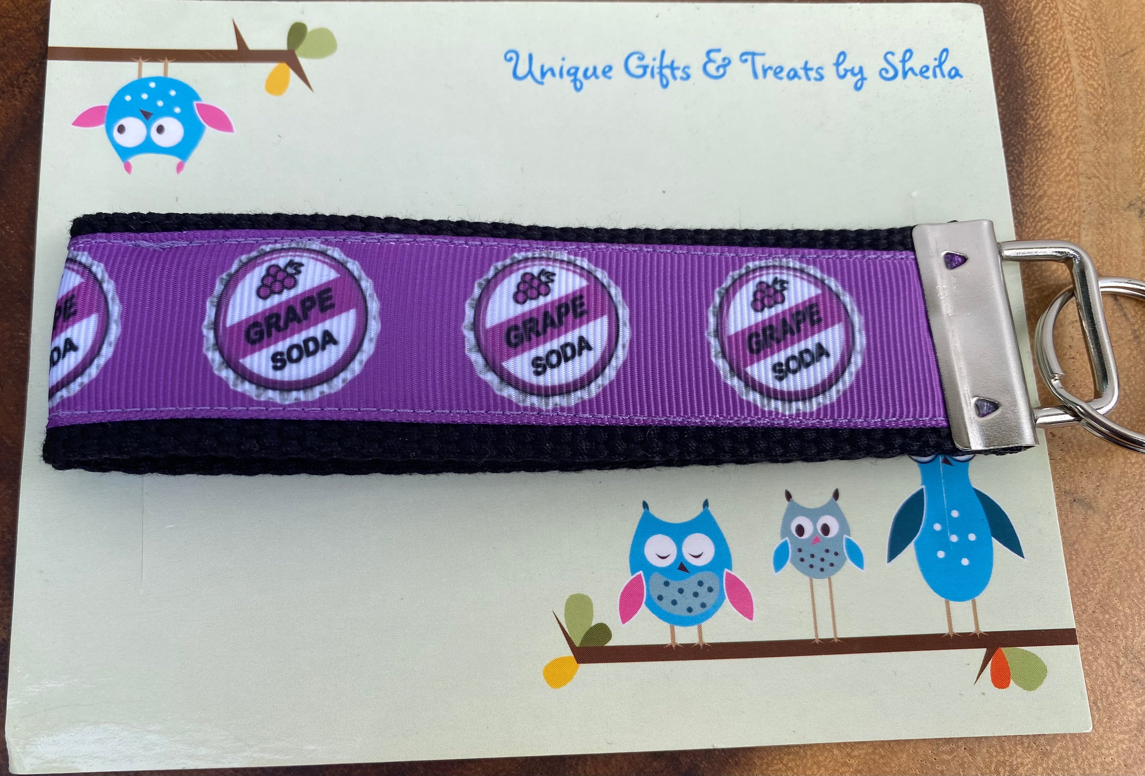 Disney Up Grape Soda Bottle Cap Keychain; Keyfob