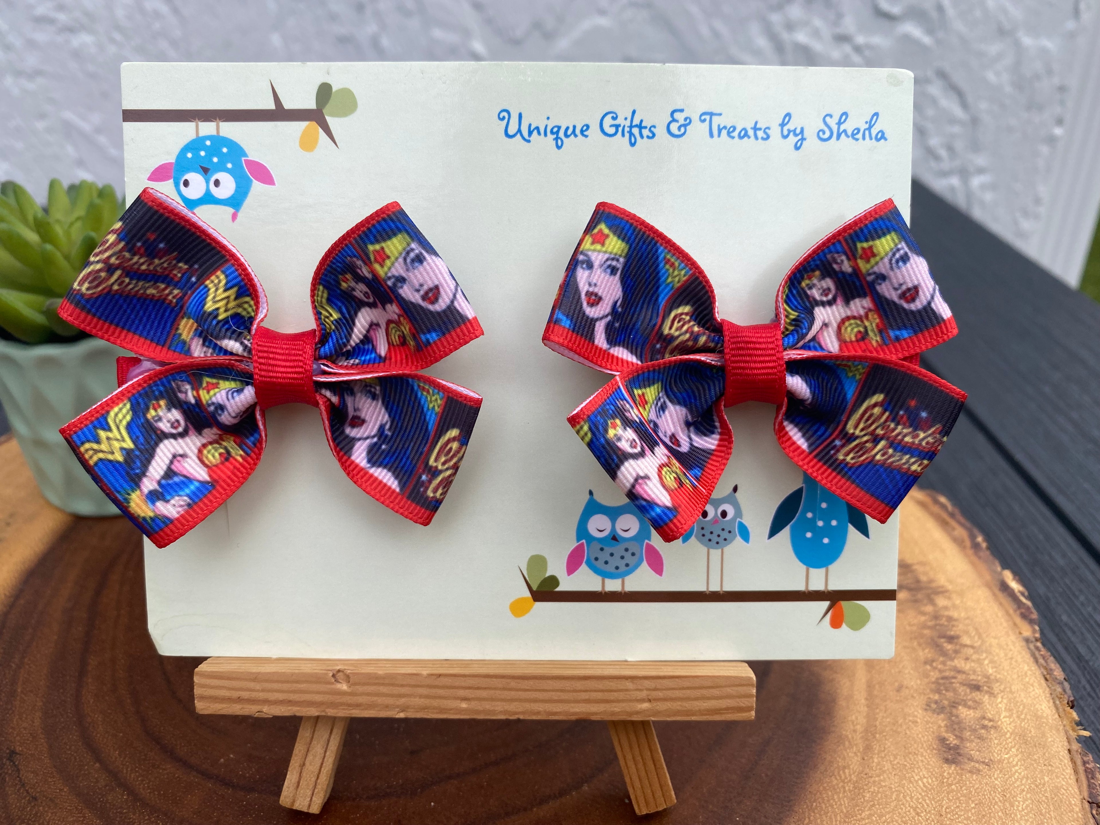 Wonder Woman Hairbows