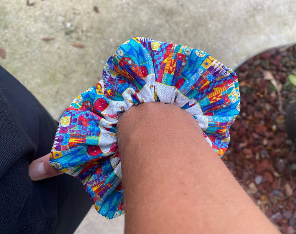 Small World Scrunchie