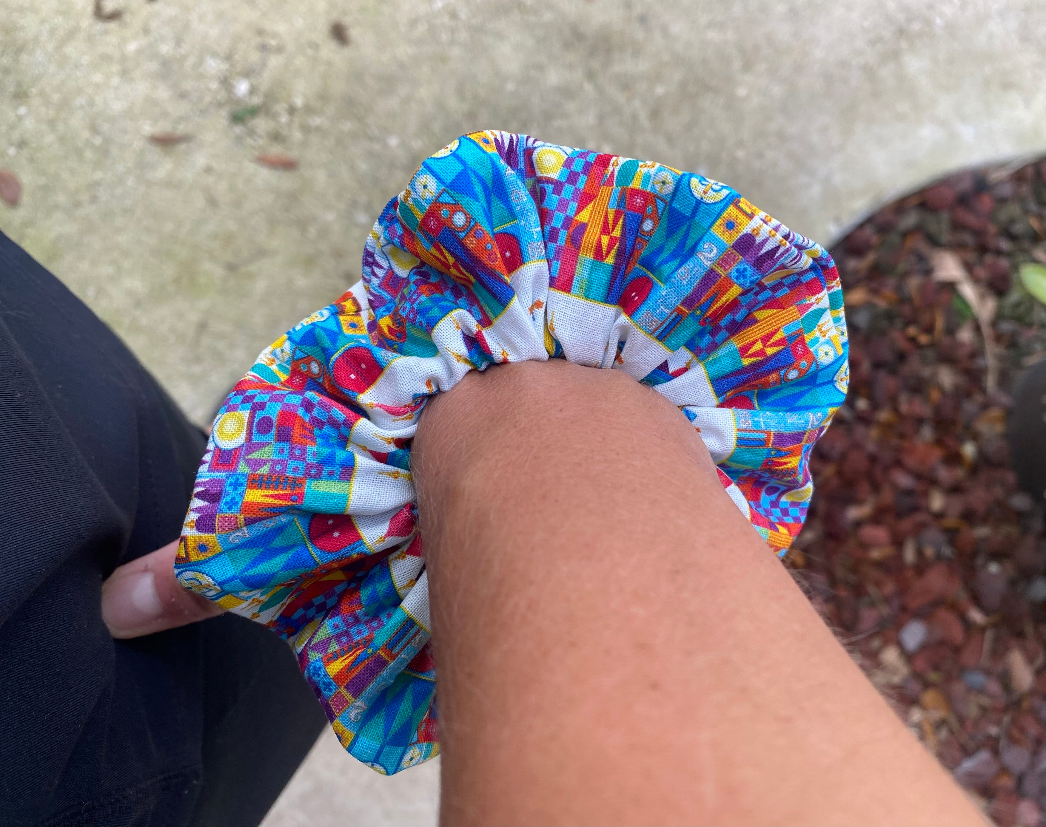 Small World Scrunchie