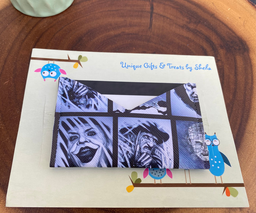 Horror Movies; Scary Movies Gift Card Holder