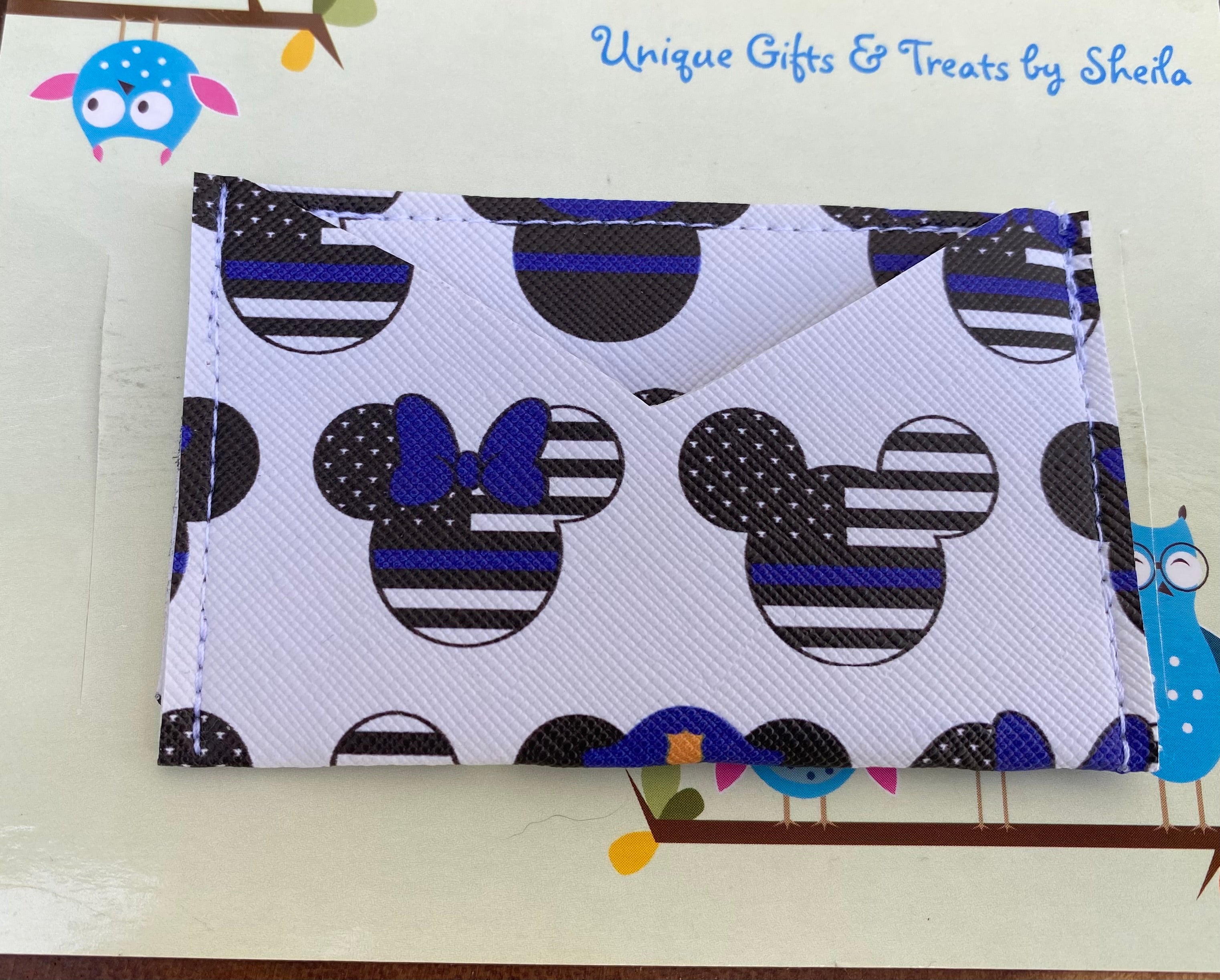 Police Officer Mickey Gift Card Holder