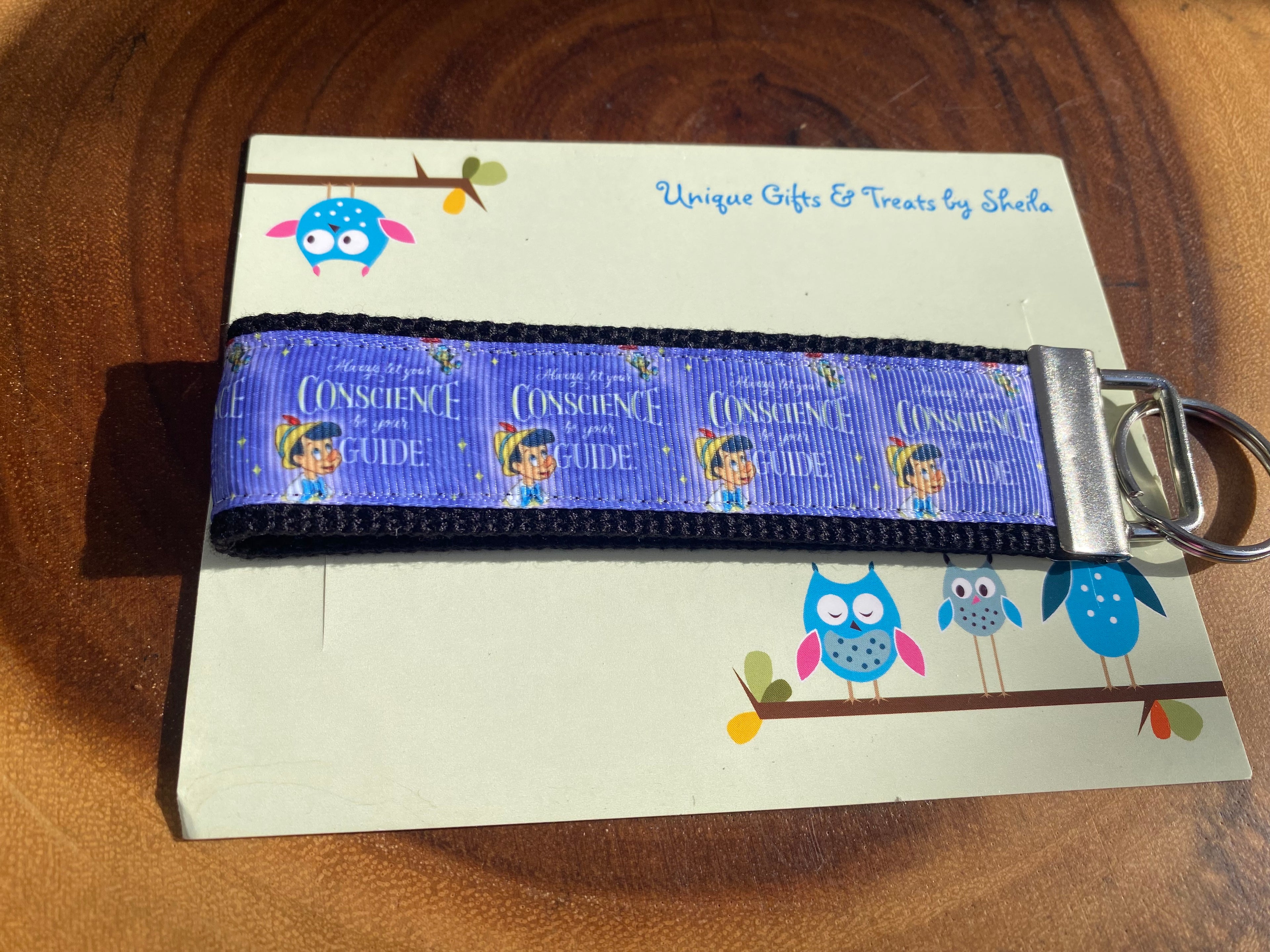 Pinocchio Keychain; Keyfob