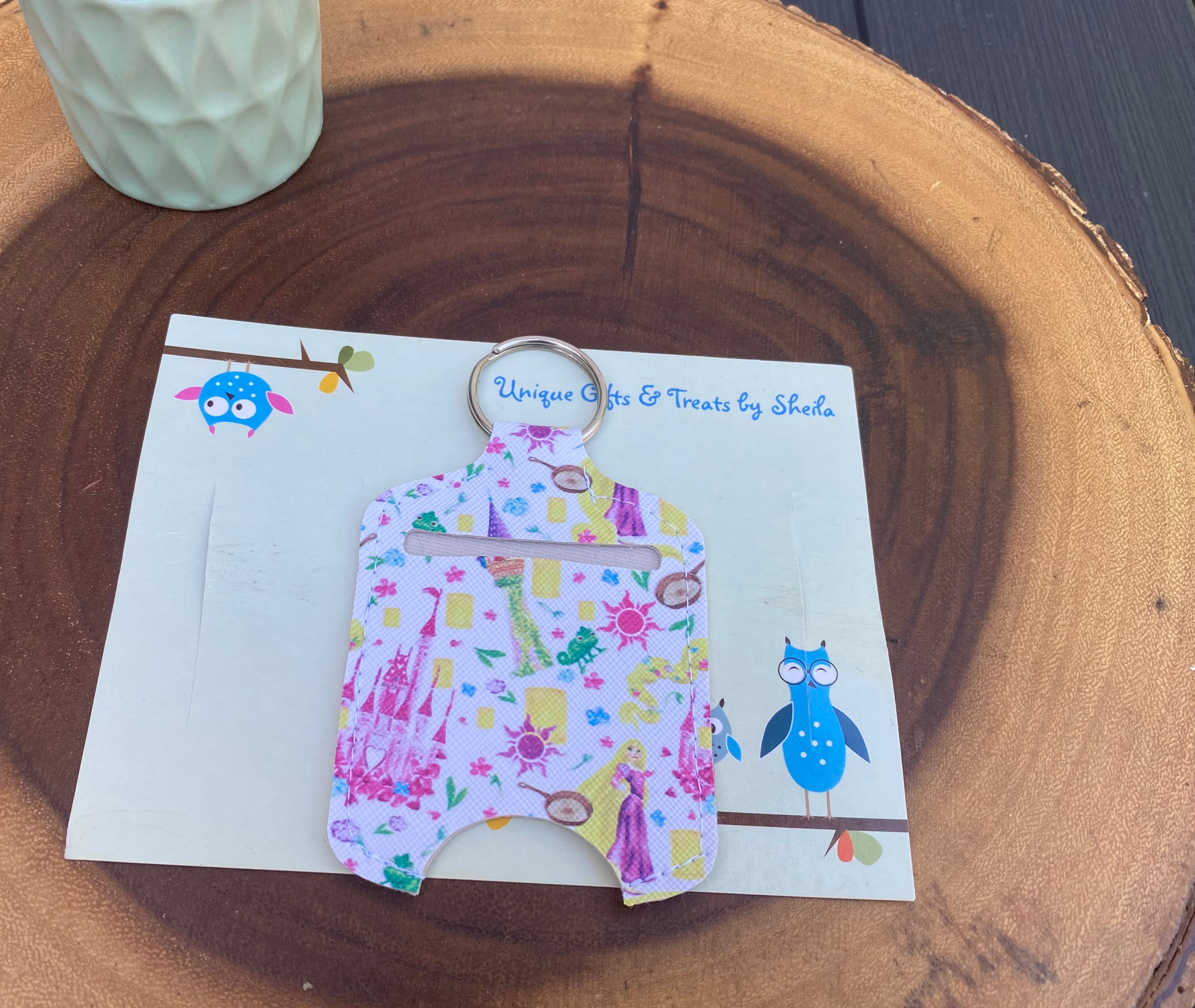 Tangled; Rapunzel Hand Sanitizer Holder