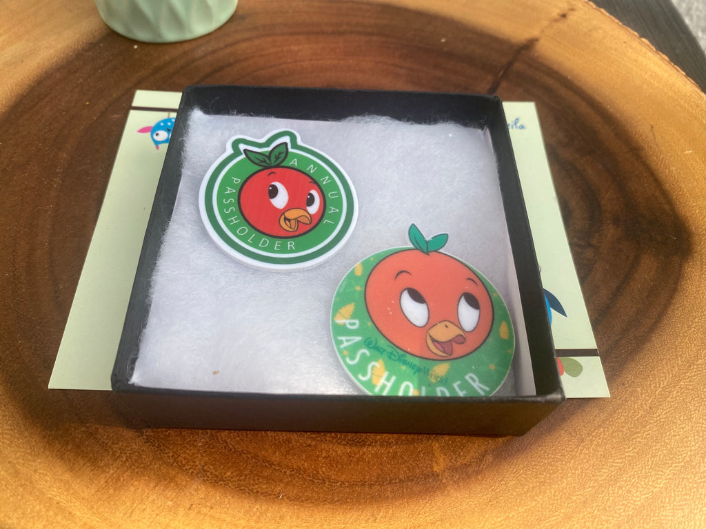 Orange Bird; Disney Passholder Magnets