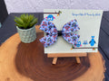 Mickey and Minnie Snow Angel Hairbow